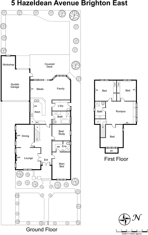 5 Hazeldean Avenue, Brighton East VIC 3187 - Floorplan