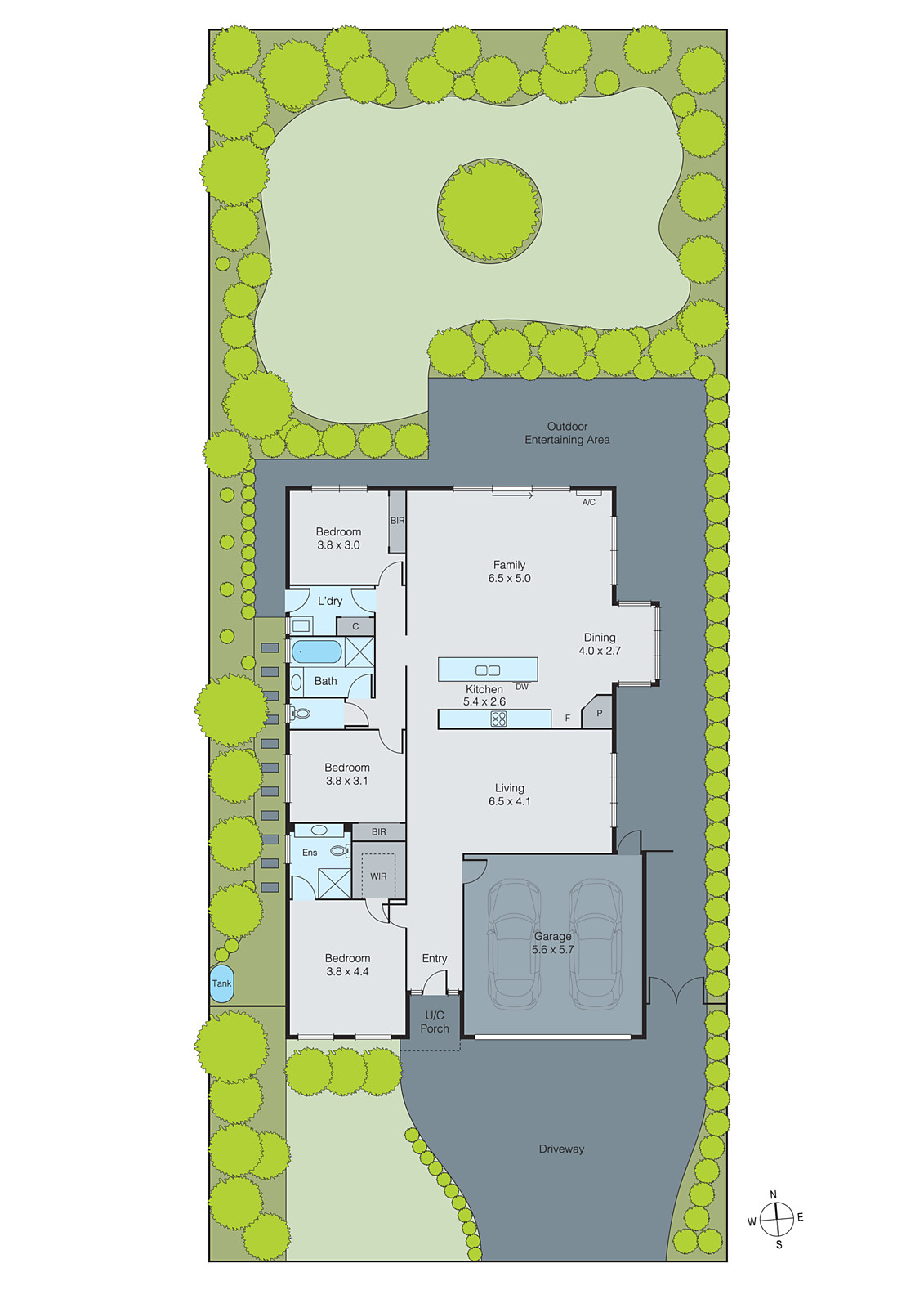 5 Ironbark Street, Waurn Ponds VIC 3216 - Floorplan