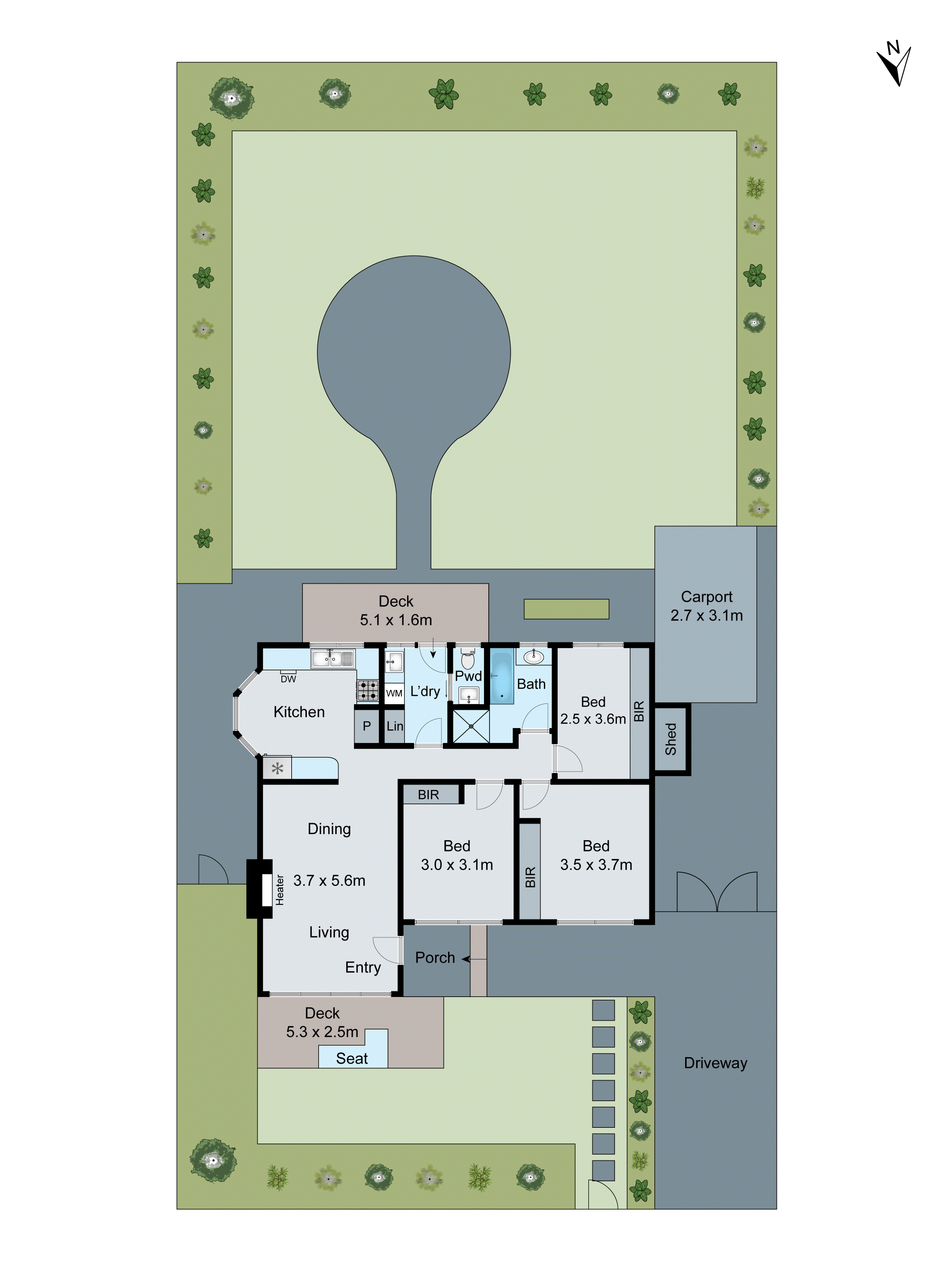 5 Itkeston Street, Herne Hill VIC 3218 - Floorplan