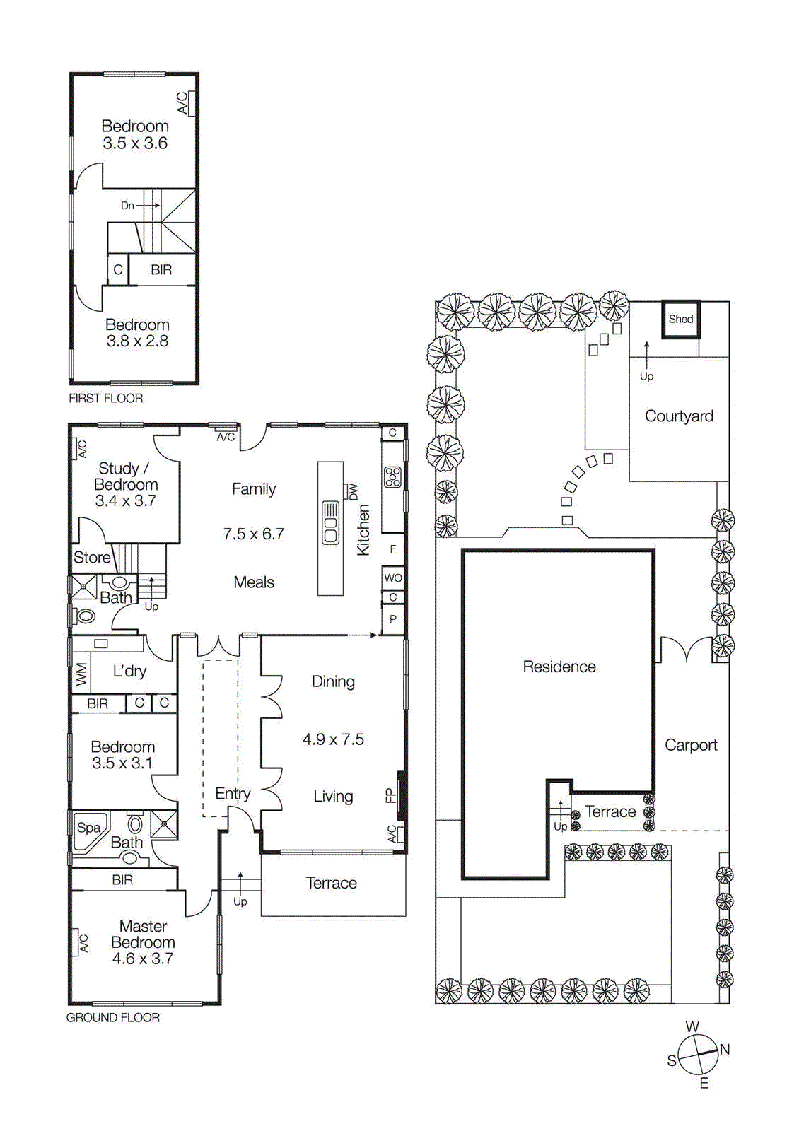 5 Ivy Street, Hampton VIC 3188 - Floorplan