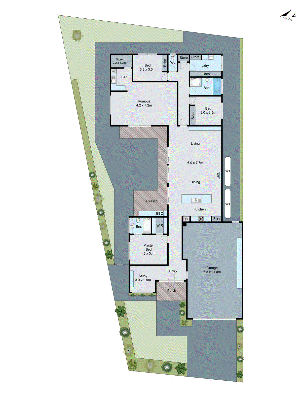 5 Janmar Court, Grovedale VIC 3216 - Floorplan