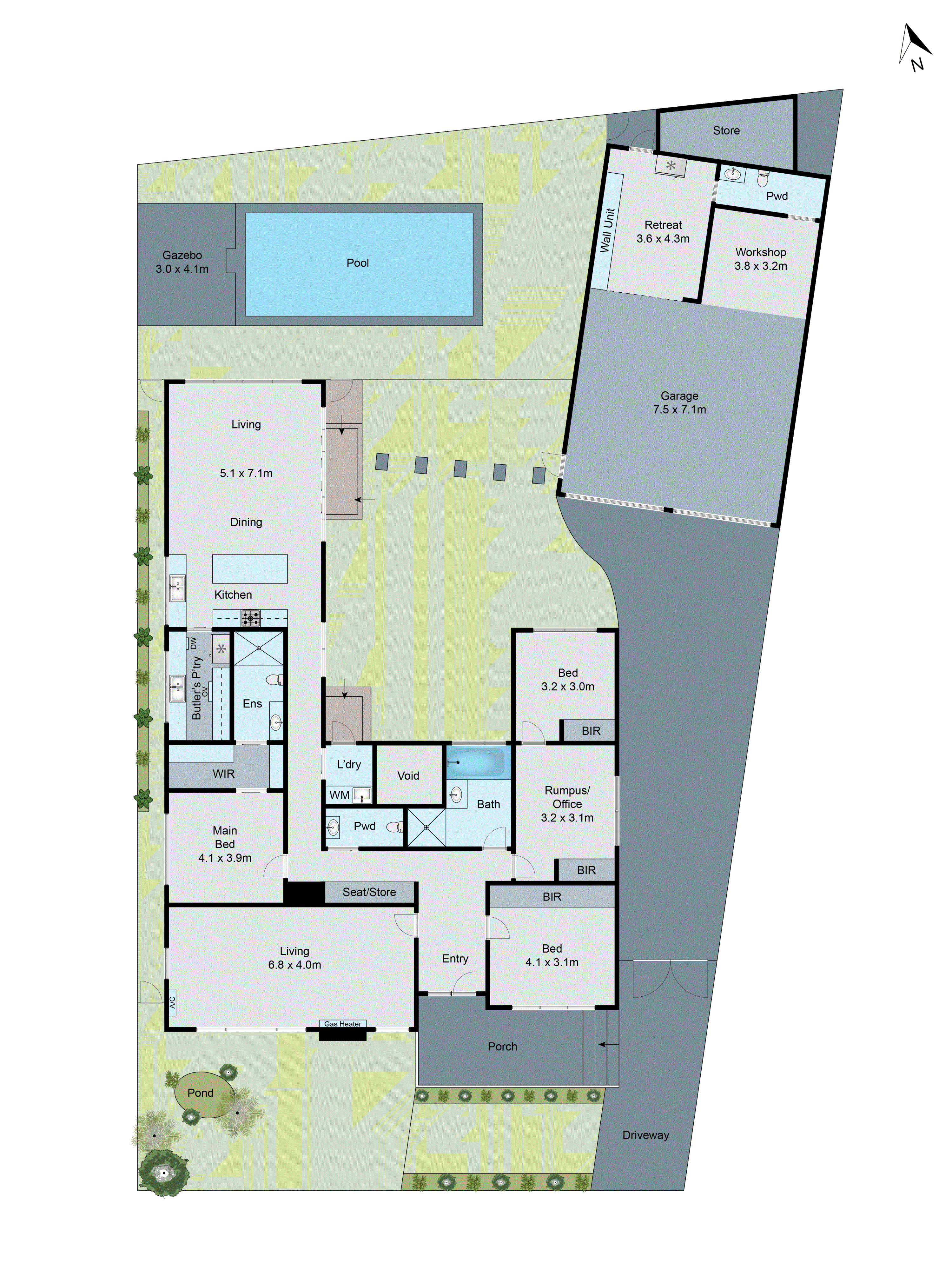 5 Joyce Parade, Herne Hill VIC 3218 - Floorplan