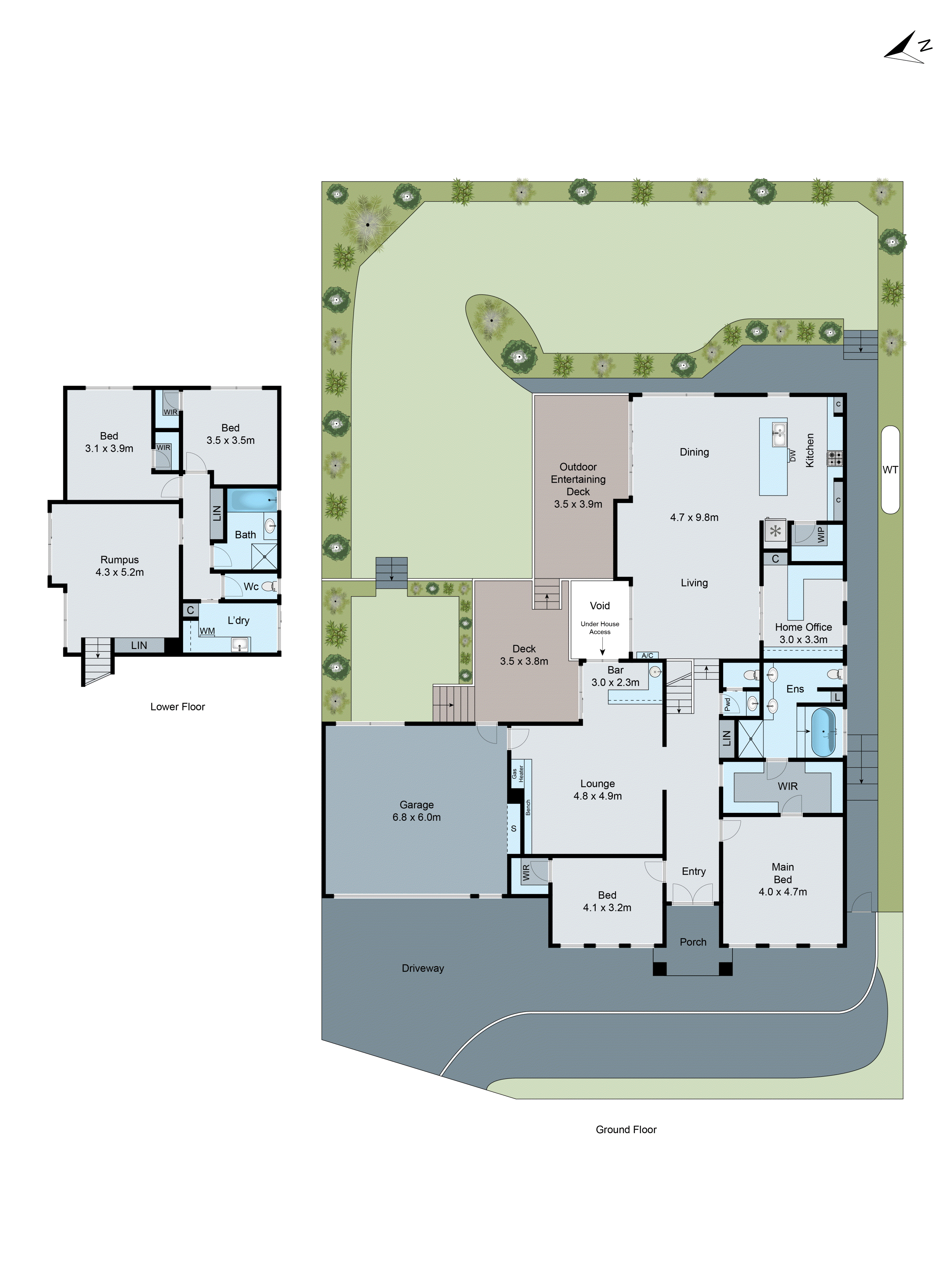 5 Kates Court, Wandana Heights VIC 3216 - Floorplan