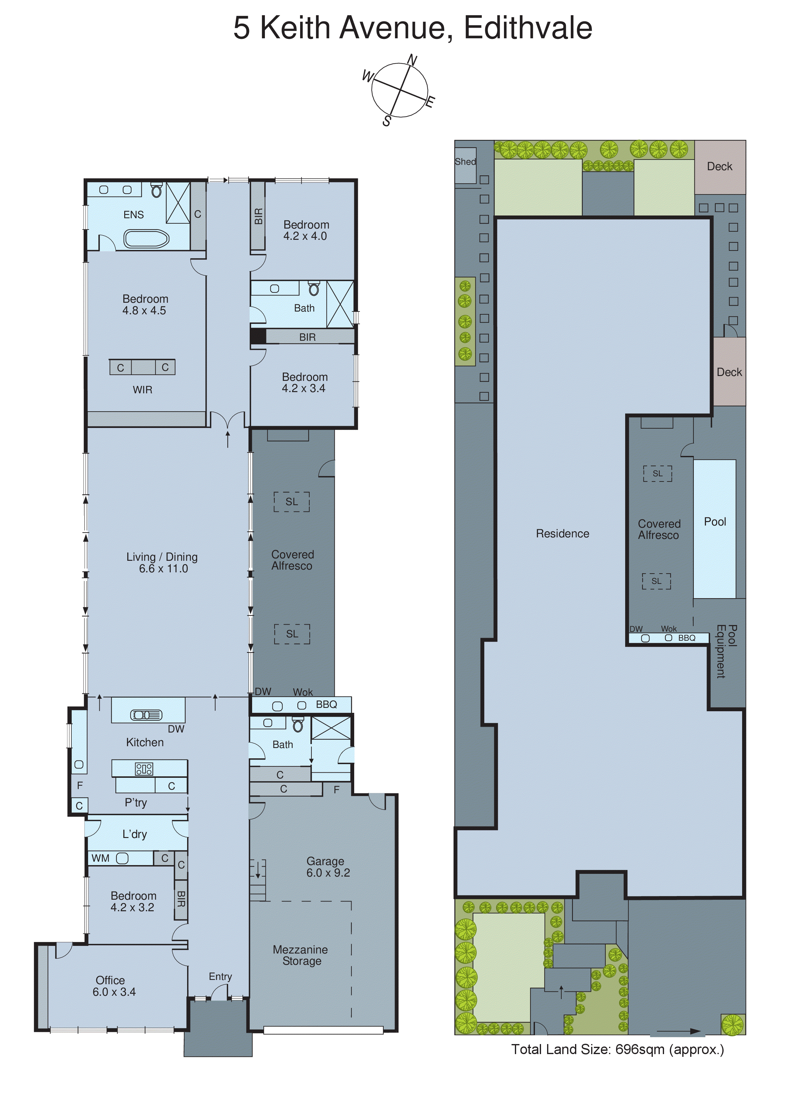 5 Keith Avenue, Edithvale VIC 3196 - Floorplan