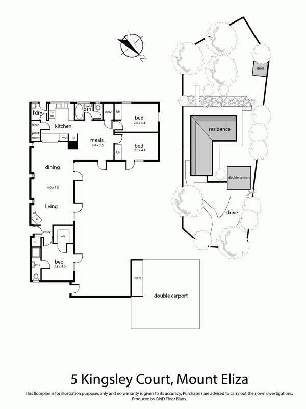 5 Kingsley Court, MOUNT ELIZA VIC 3930 - Floorplan