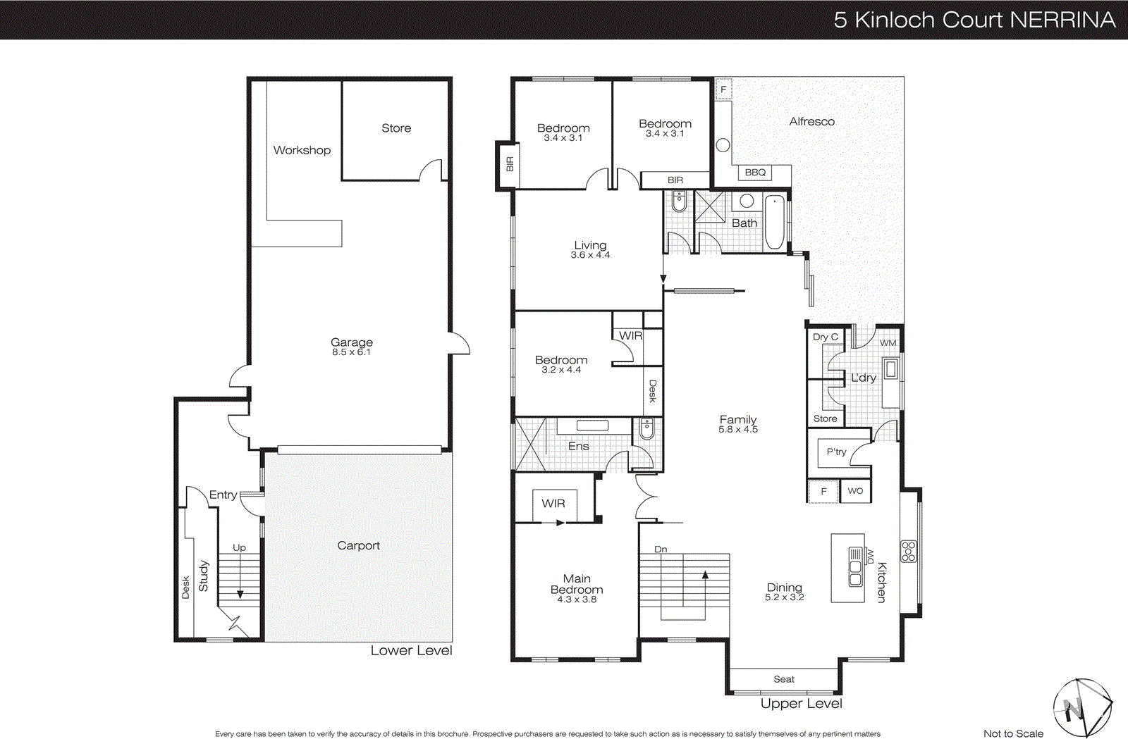 5 Kinloch Court, Nerrina VIC 3350 - Floorplan