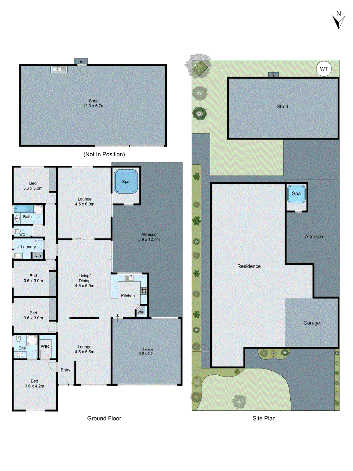 5 Kurrajong Court, Grovedale VIC 3216 - Floorplan