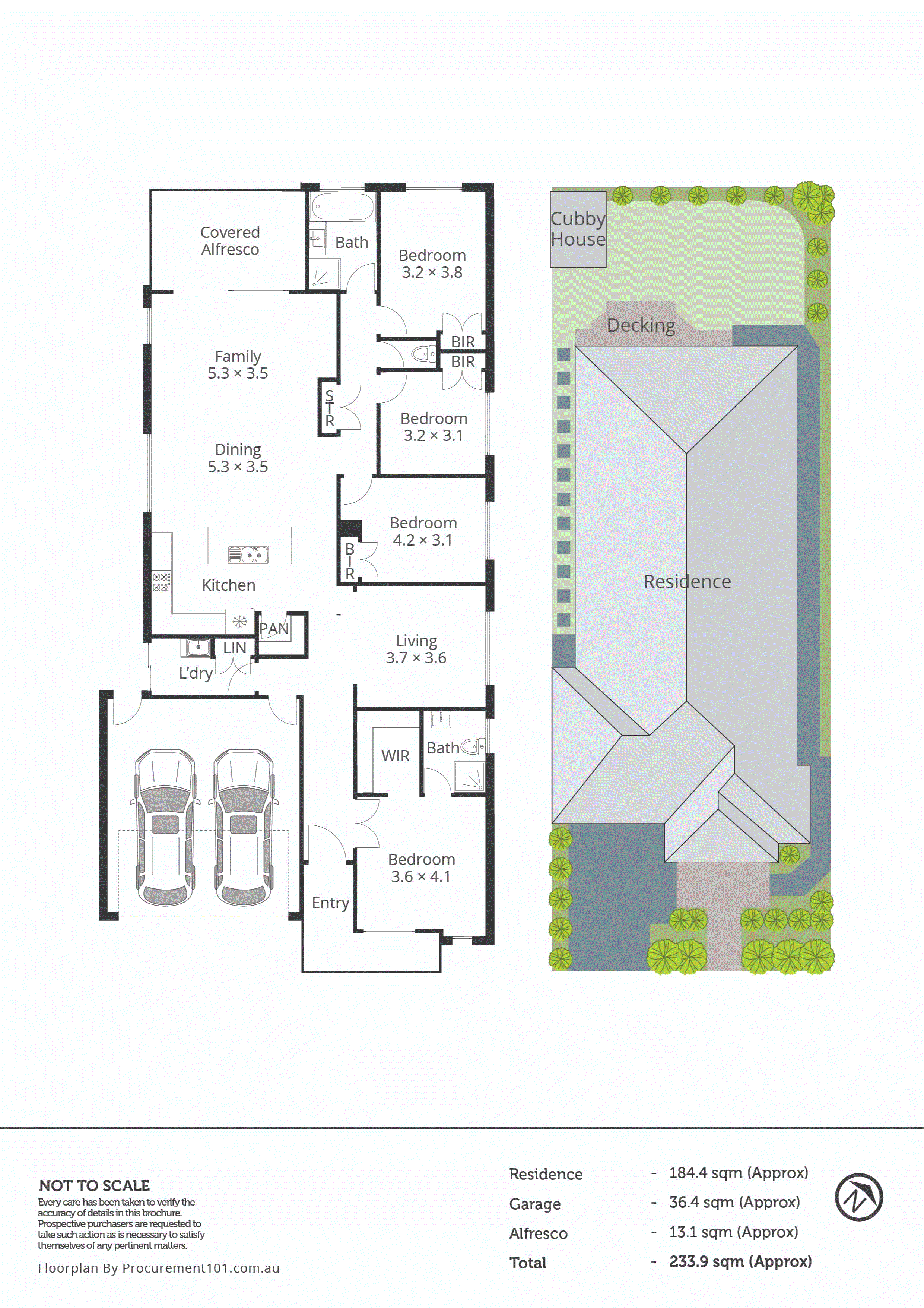 5 Labassa Court, Keysborough VIC 3173 - Floorplan