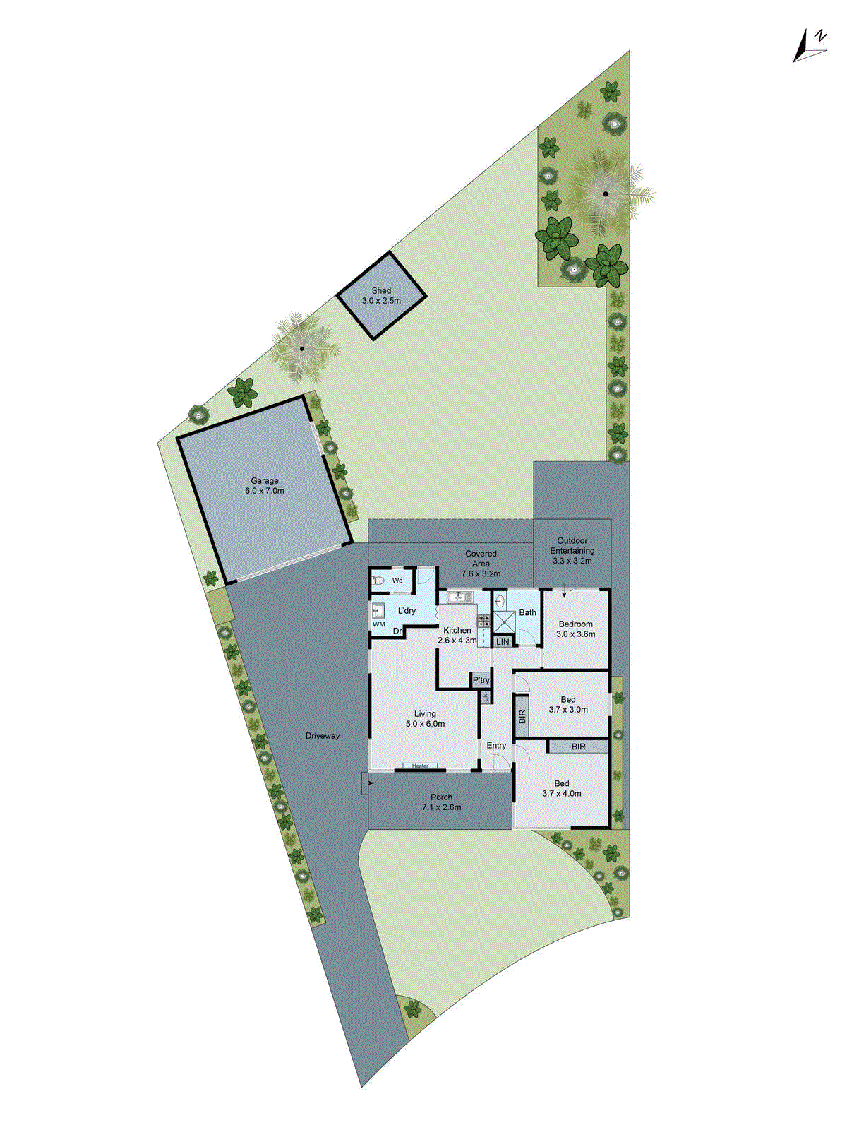 5 Lae Court, Herne Hill VIC 3218 - Floorplan