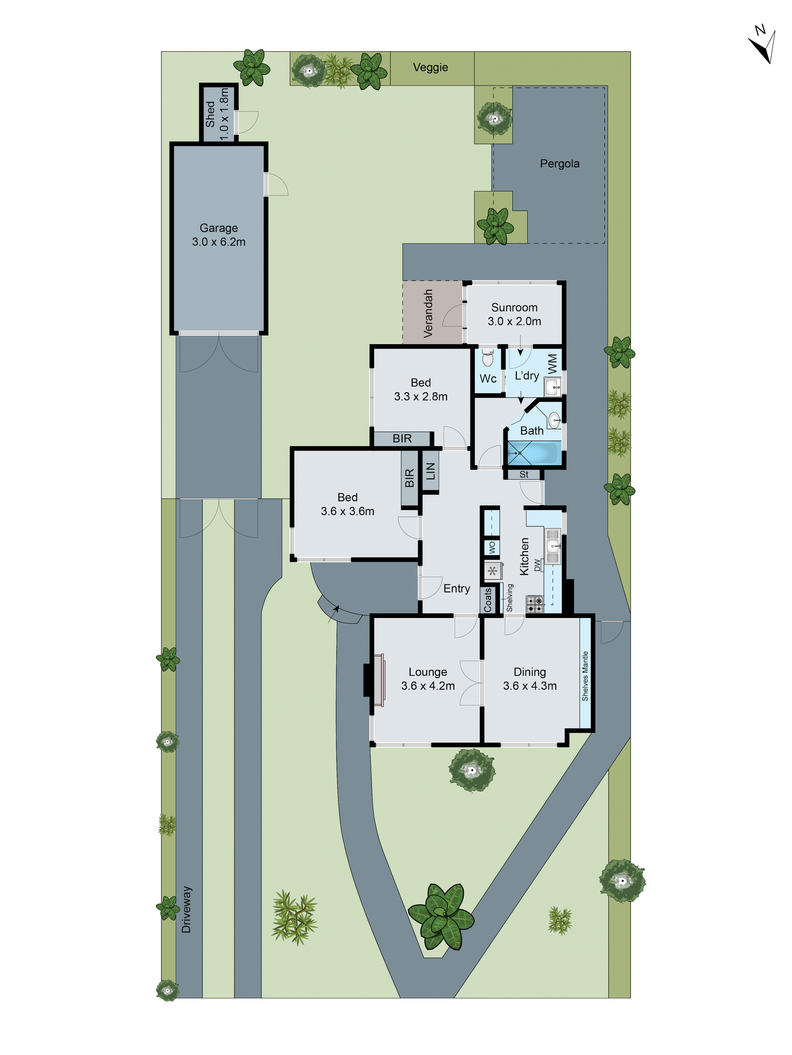 5 Lascelles Avenue, Manifold Heights VIC 3218 - Floorplan