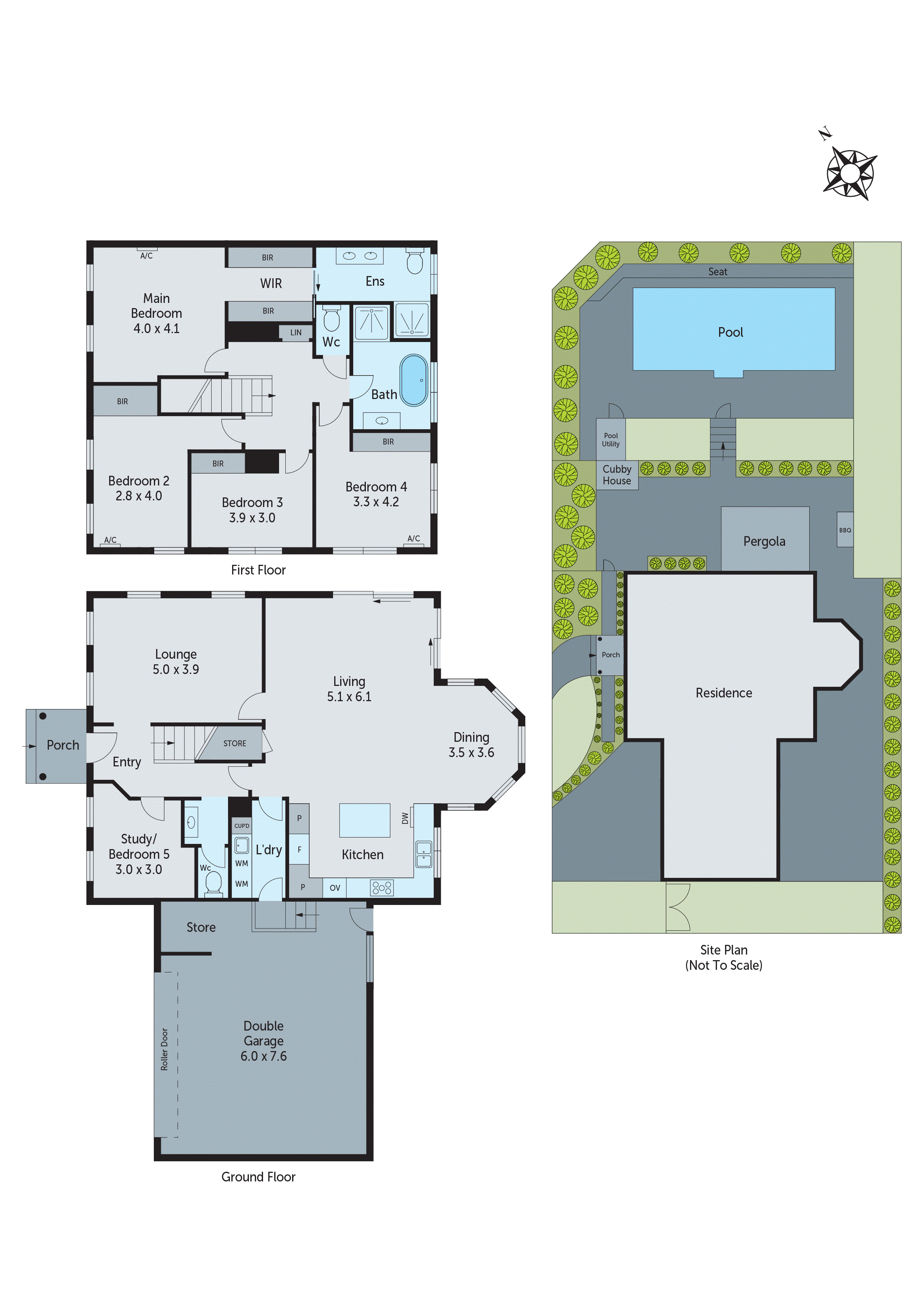 5 Lascelles Place, Highton VIC 3216 - Floorplan