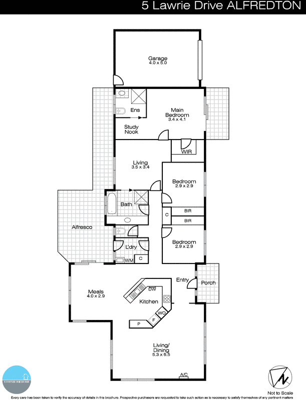 5 Lawrie Drive, Alfredton VIC 3350 - Floorplan