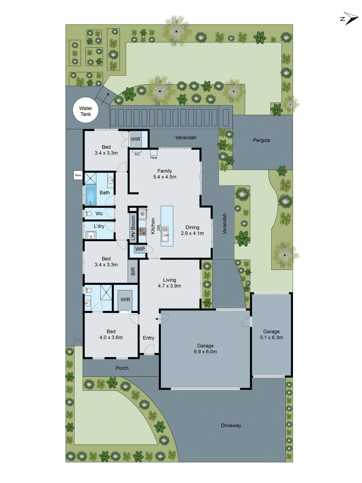 5 Lenerin Place, Drysdale VIC 3222 - Floorplan
