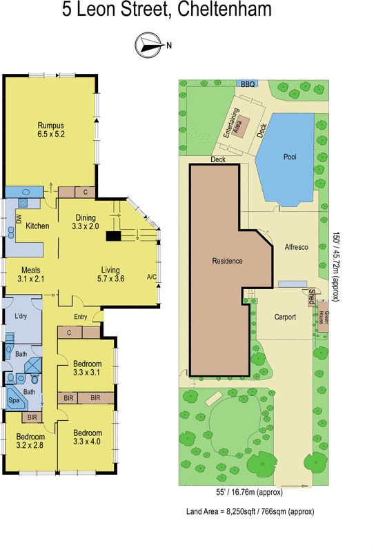 5 Leon Street, Cheltenham VIC 3192 - Floorplan