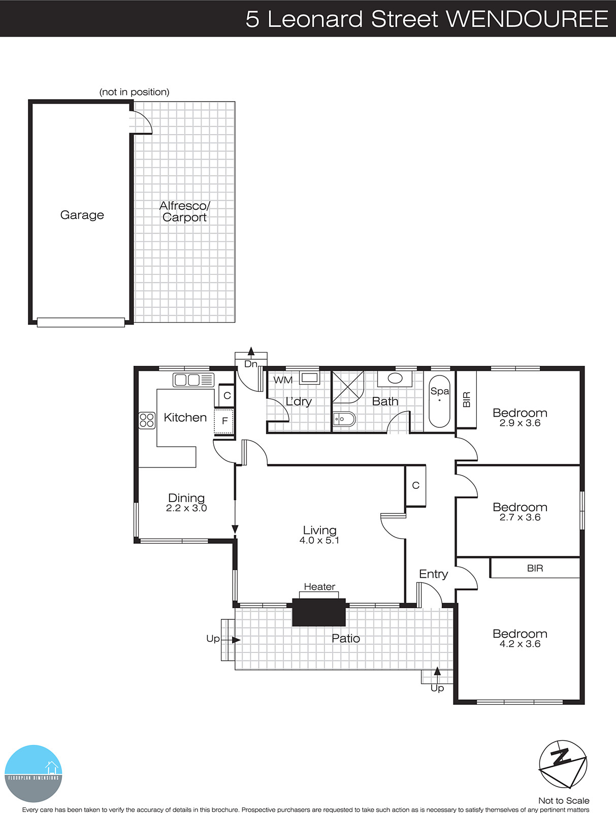 5 Leonard Street, Wendouree VIC 3355 - Floorplan