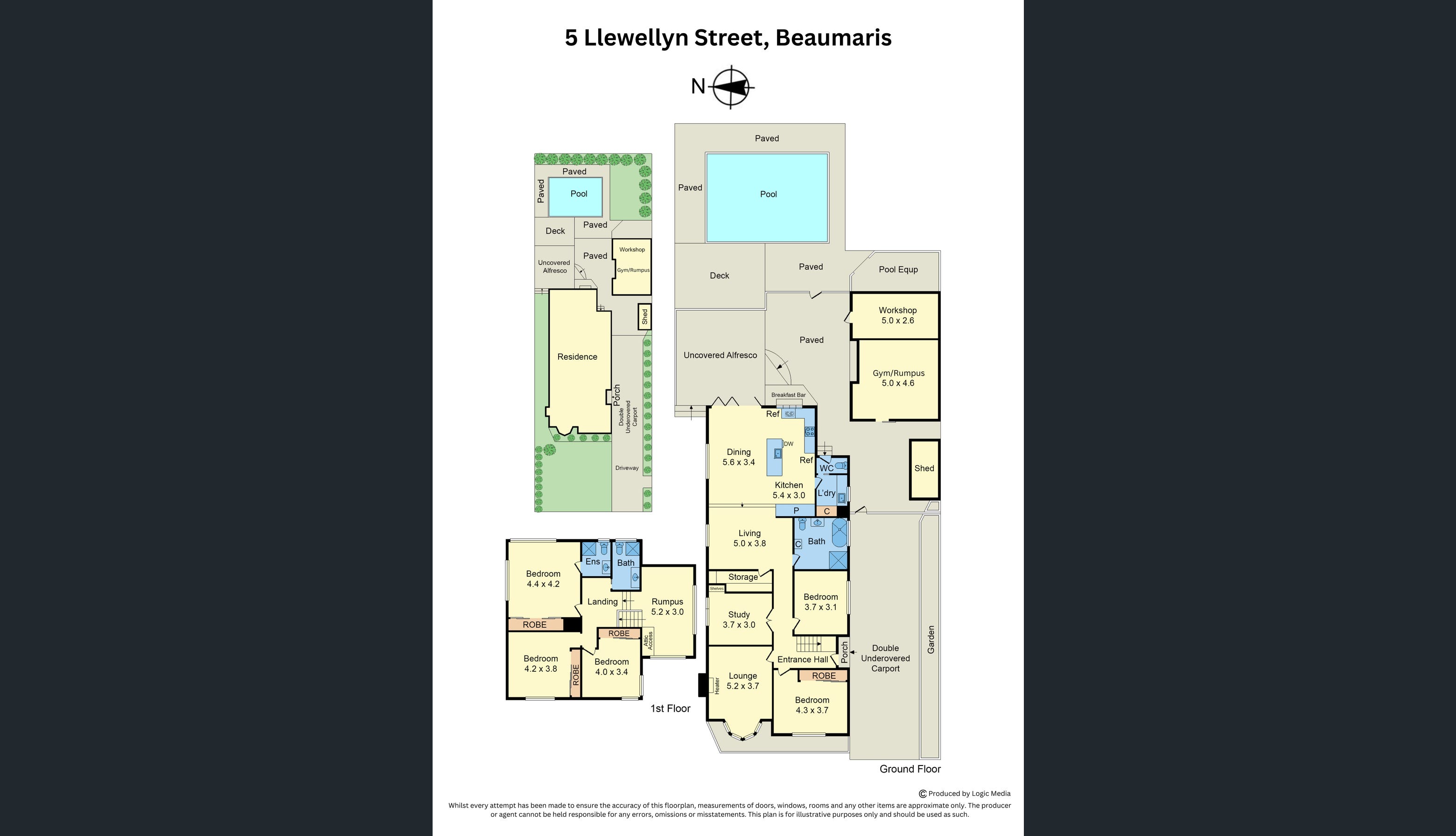 5 Llewellyn Street, Beaumaris VIC 3193 - Floorplan