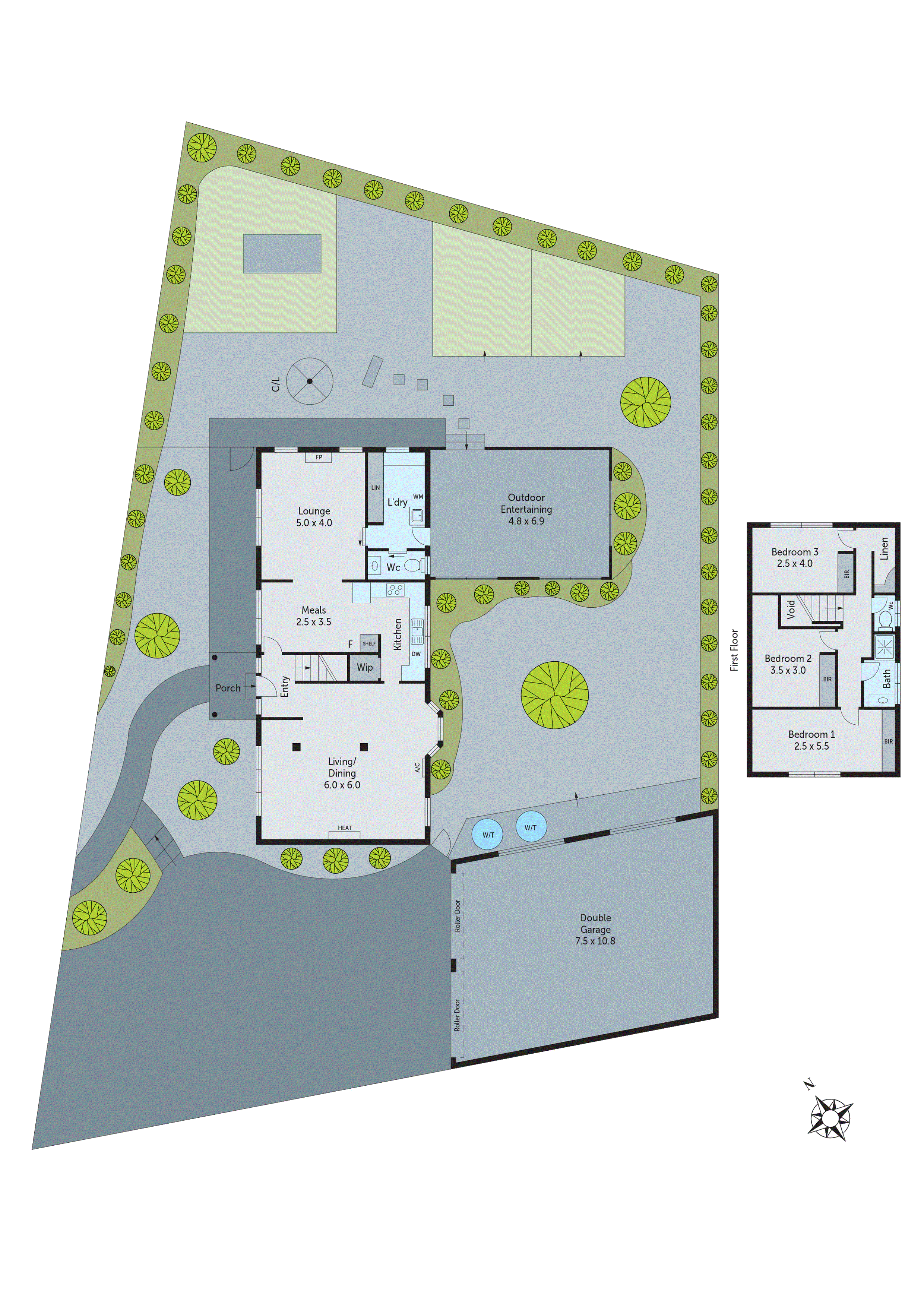 5 Lowana Court, Clifton Springs VIC 3222 - Floorplan