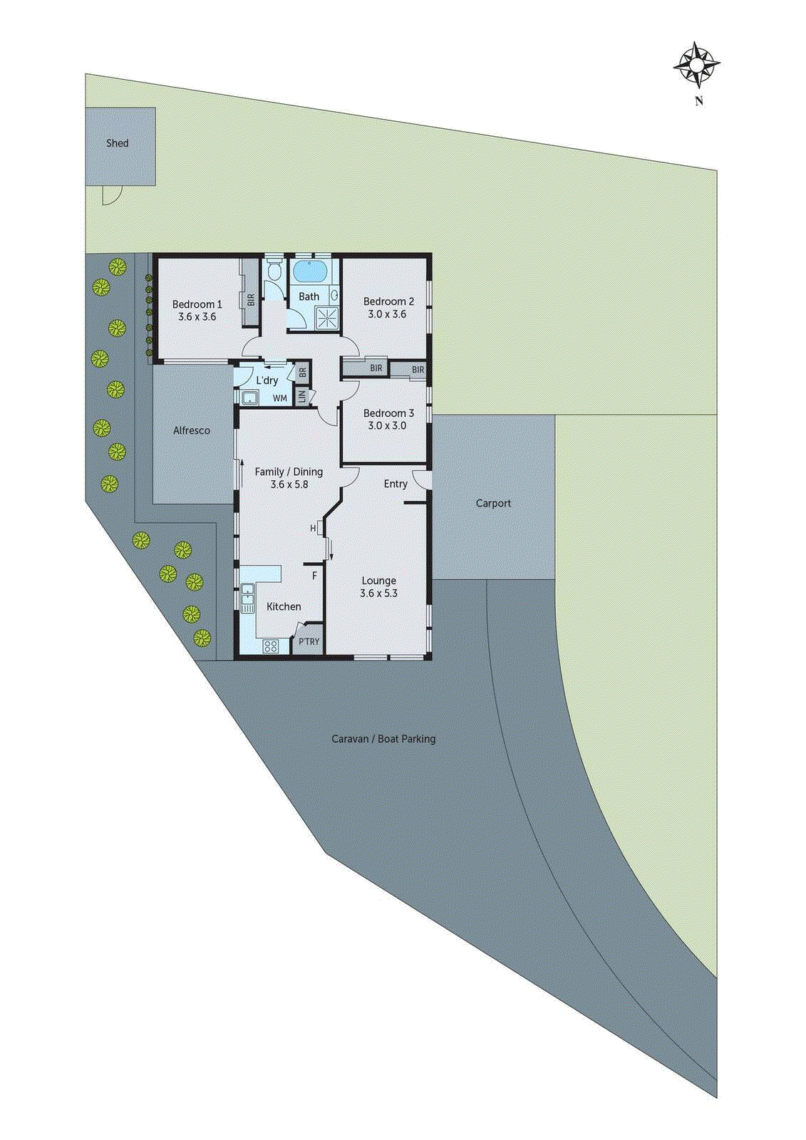 5 Lucy Court, St Albans Park VIC 3219 - Floorplan