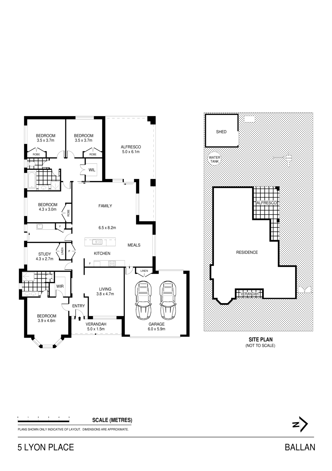 5 Lyon Place, Ballan VIC 3342 - Floorplan