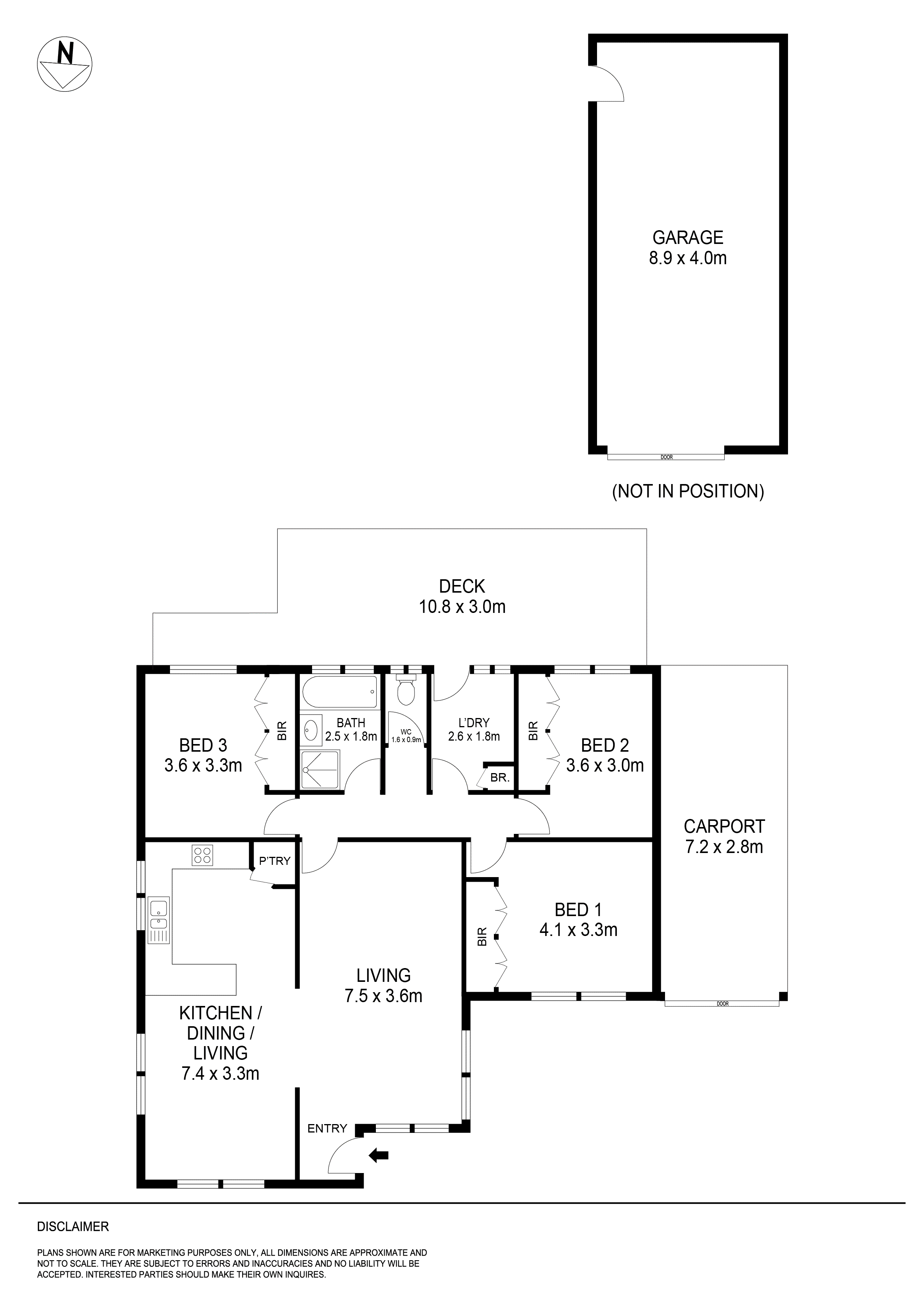 5 Malbec Drive, Mount Clear VIC 3350 - Floorplan