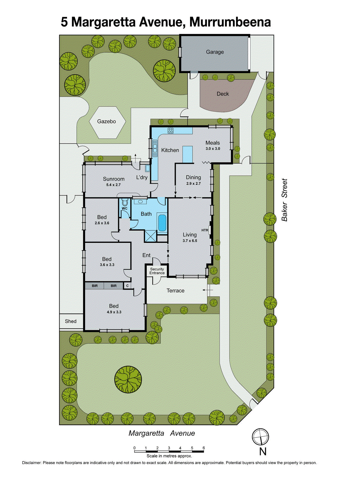 5 Margaretta Avenue, Murrumbeena VIC 3163 - Floorplan