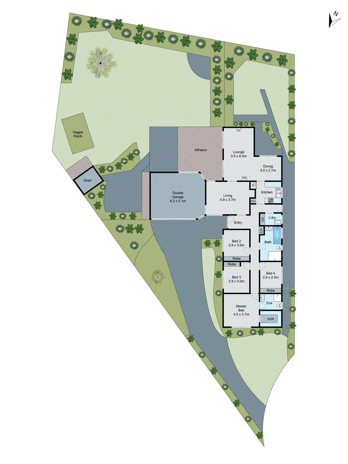 5 Marlee Court, Grovedale VIC 3216 - Floorplan