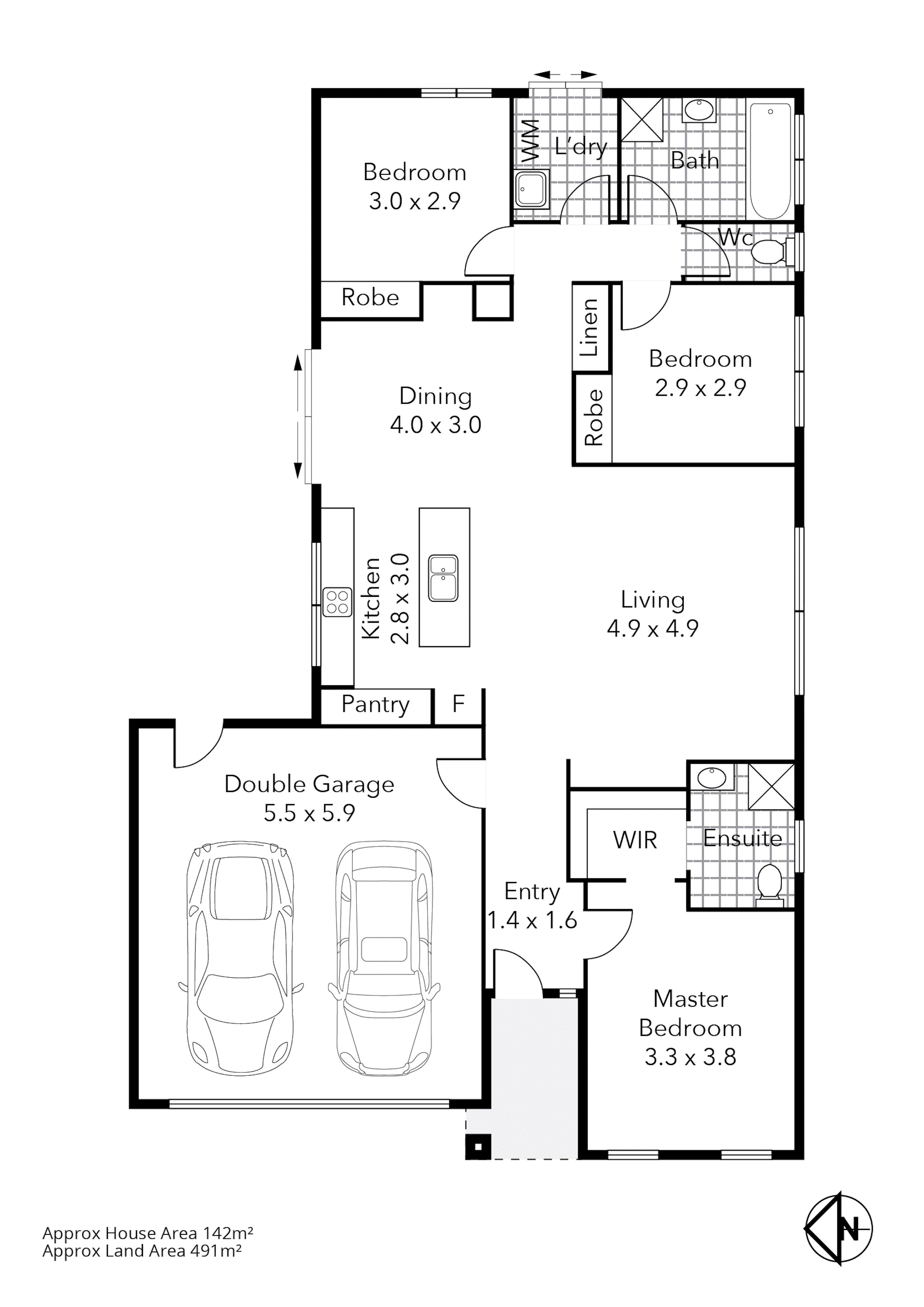 5 Matheson Street, Lucas VIC 3350 - Floorplan