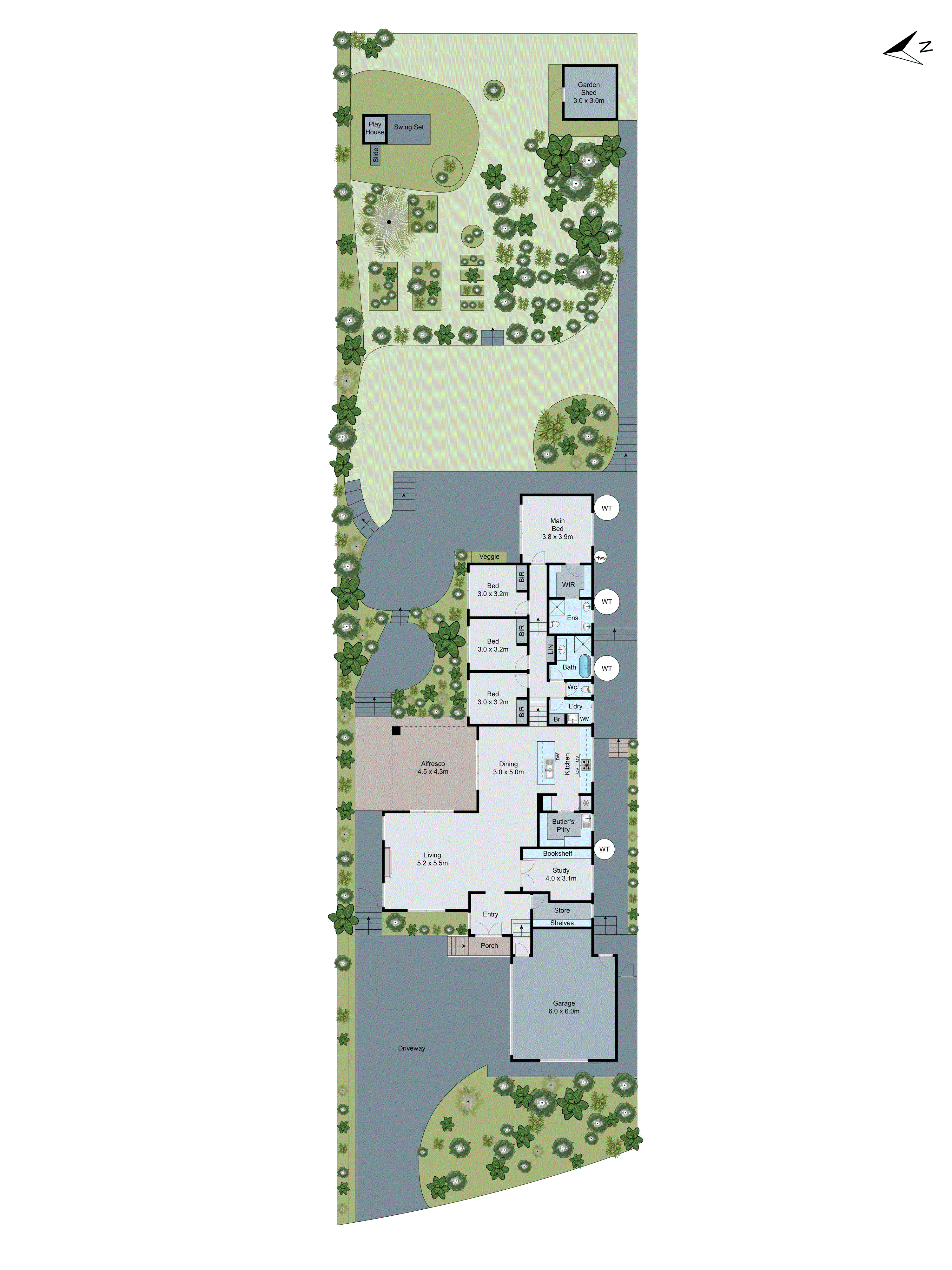5 Meadow Court, Highton VIC 3216 - Floorplan