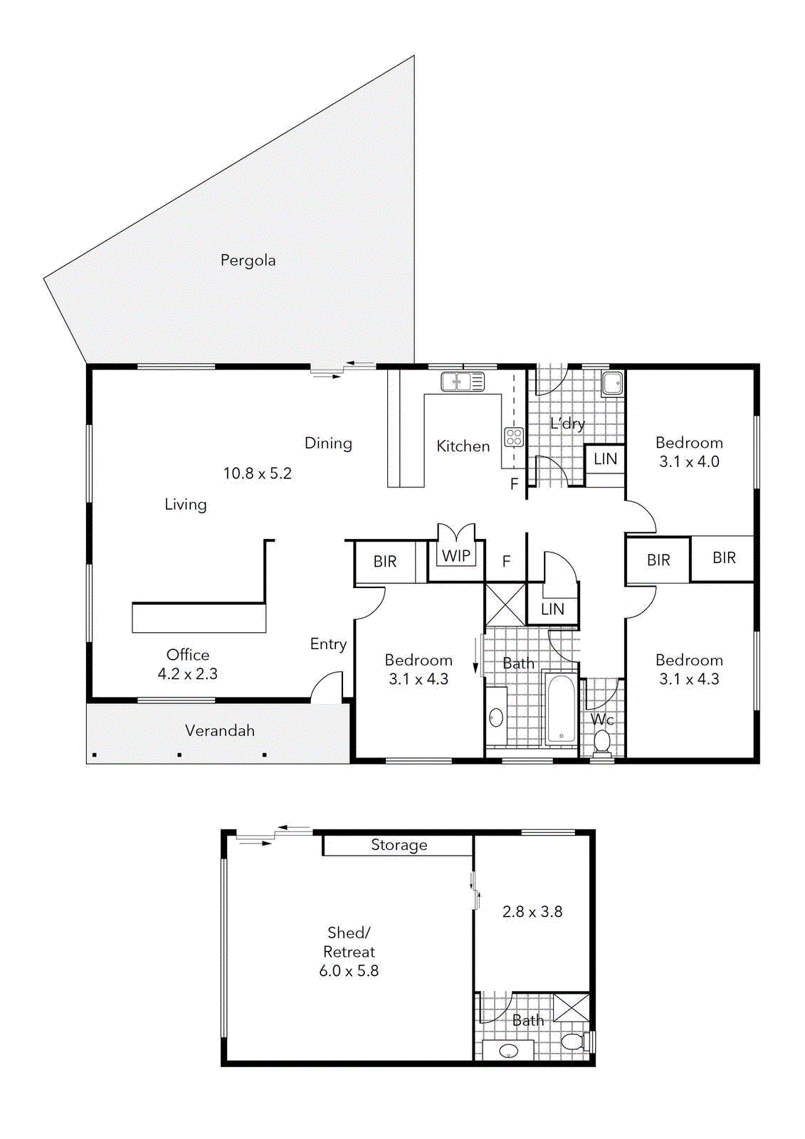 5 Merinda Court, Delacombe VIC 3356 - Floorplan