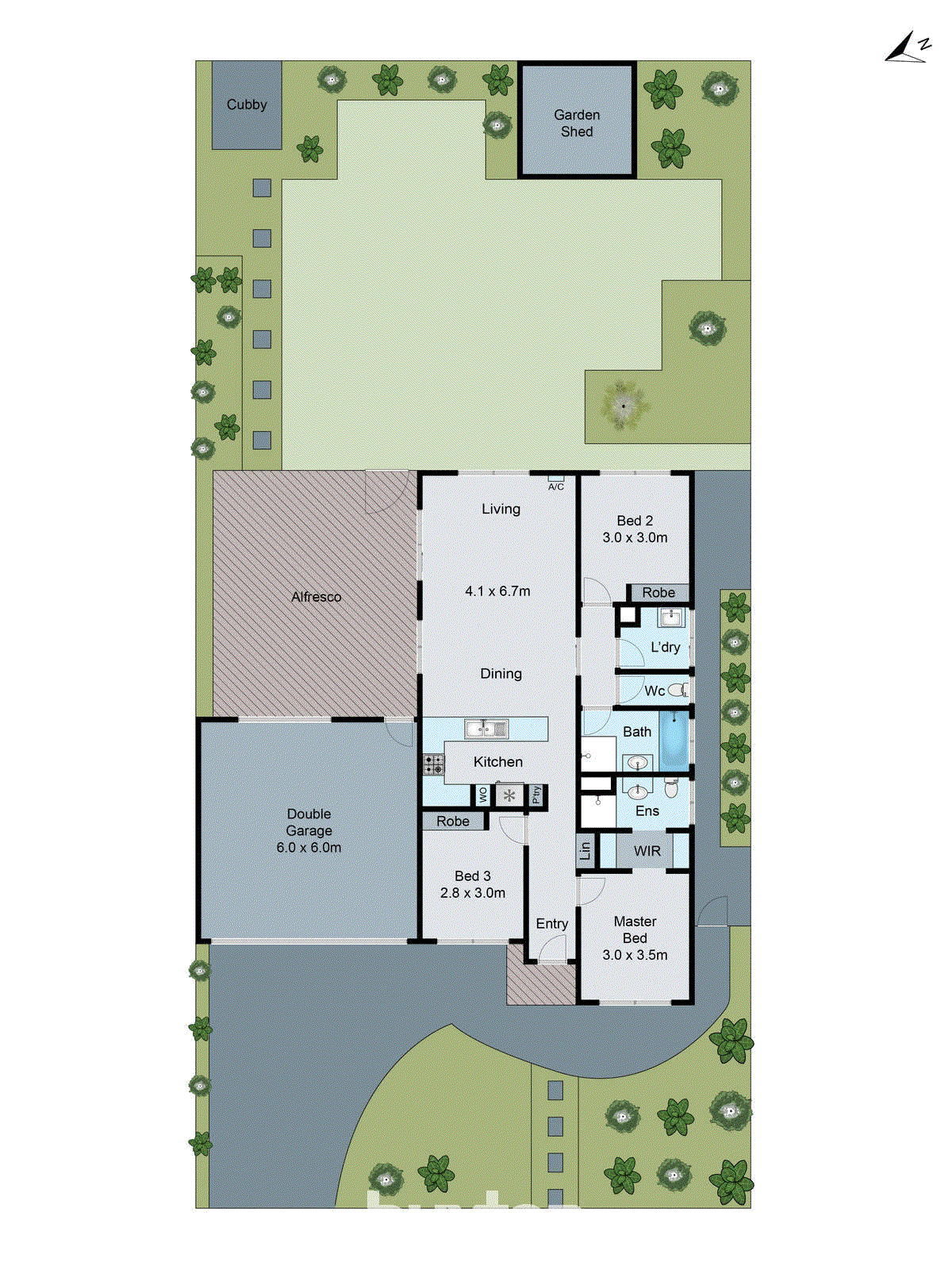 5 Moira Lane, Grovedale VIC 3216 - Floorplan