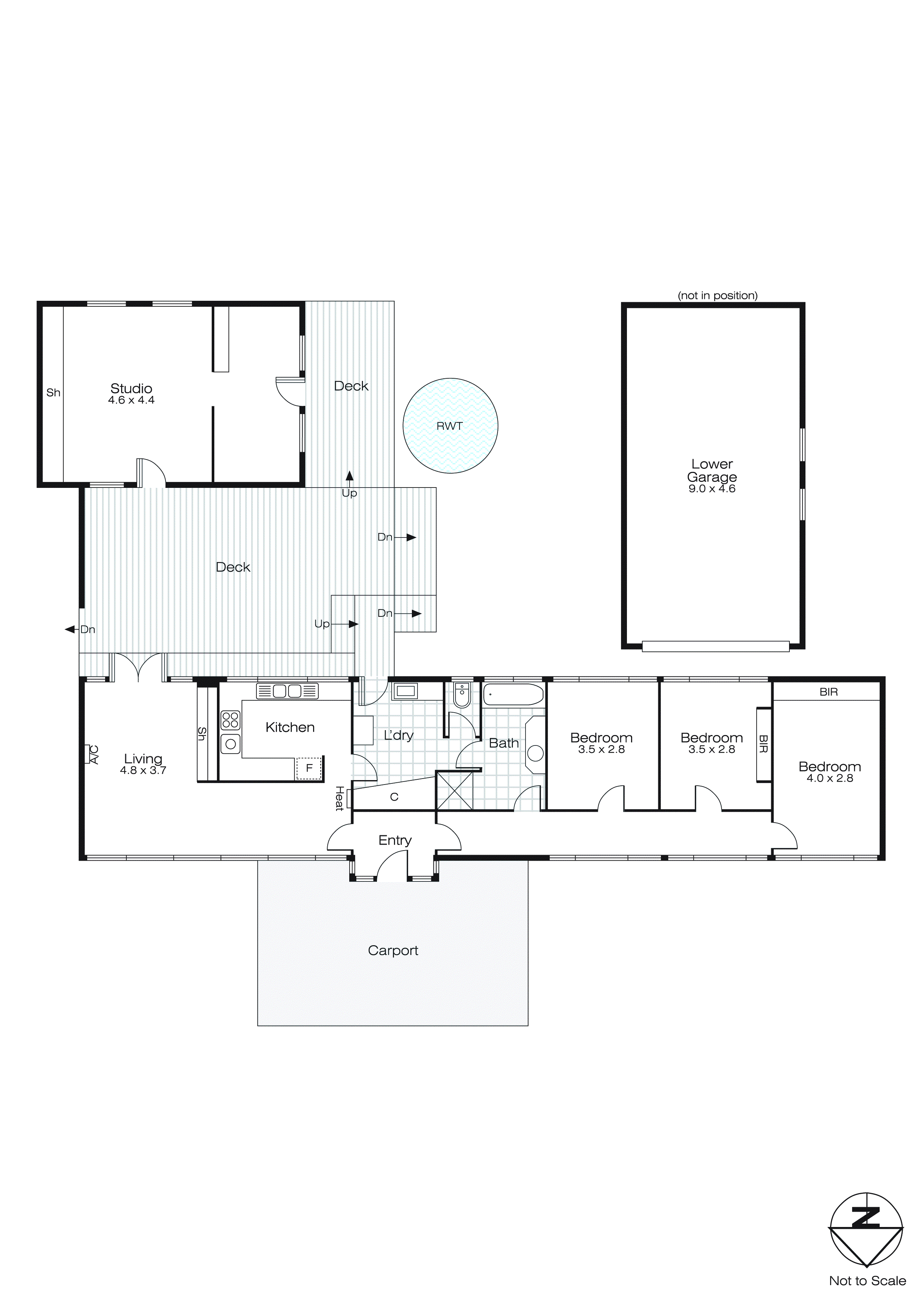 5 Moss Avenue, Mount Helen VIC 3350 - Floorplan
