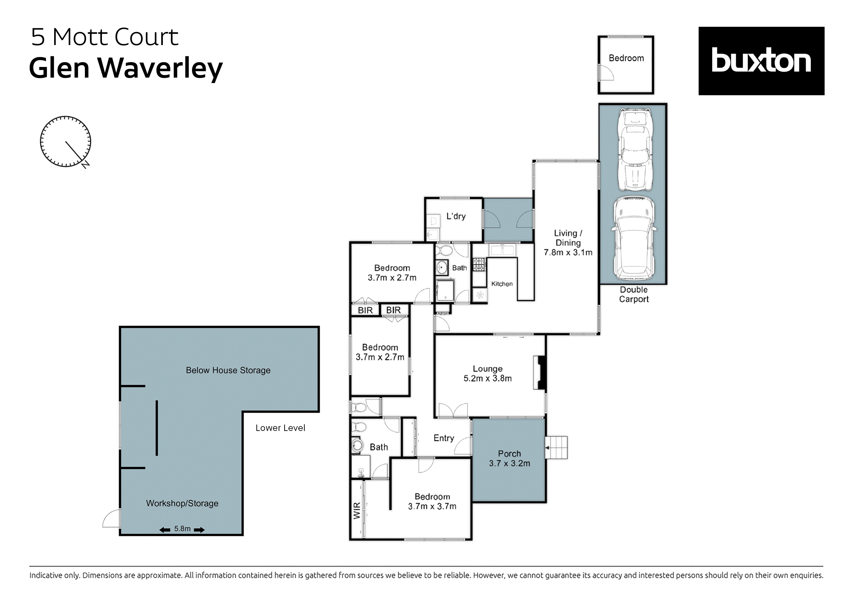5 Mott Court, Glen Waverley VIC 3150 - Floorplan