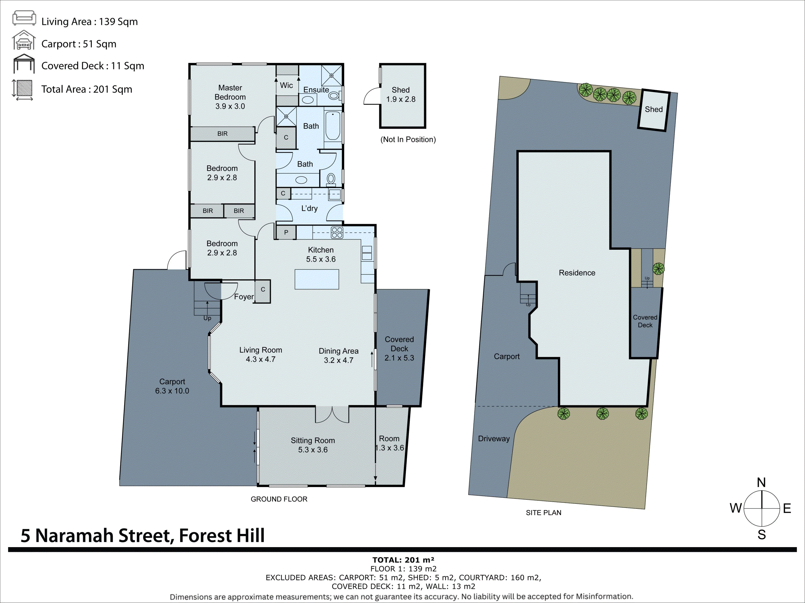 5 Naramah Street, Forest Hill VIC 3131 - Floorplan