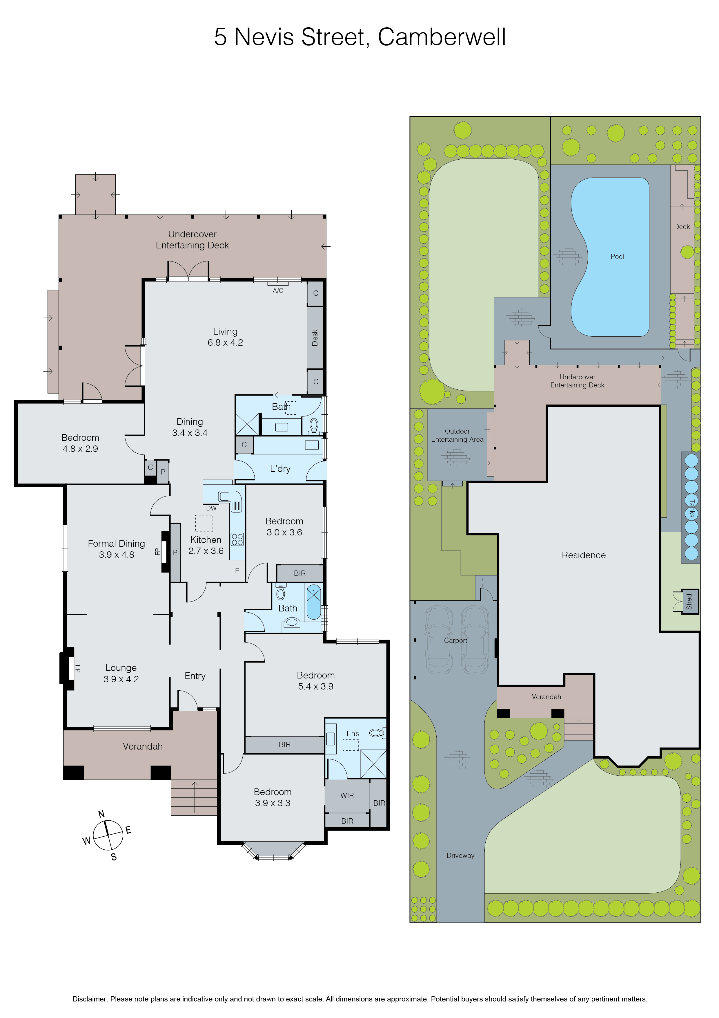 5 Nevis Street, CAMBERWELL VIC 3124 - Floorplan