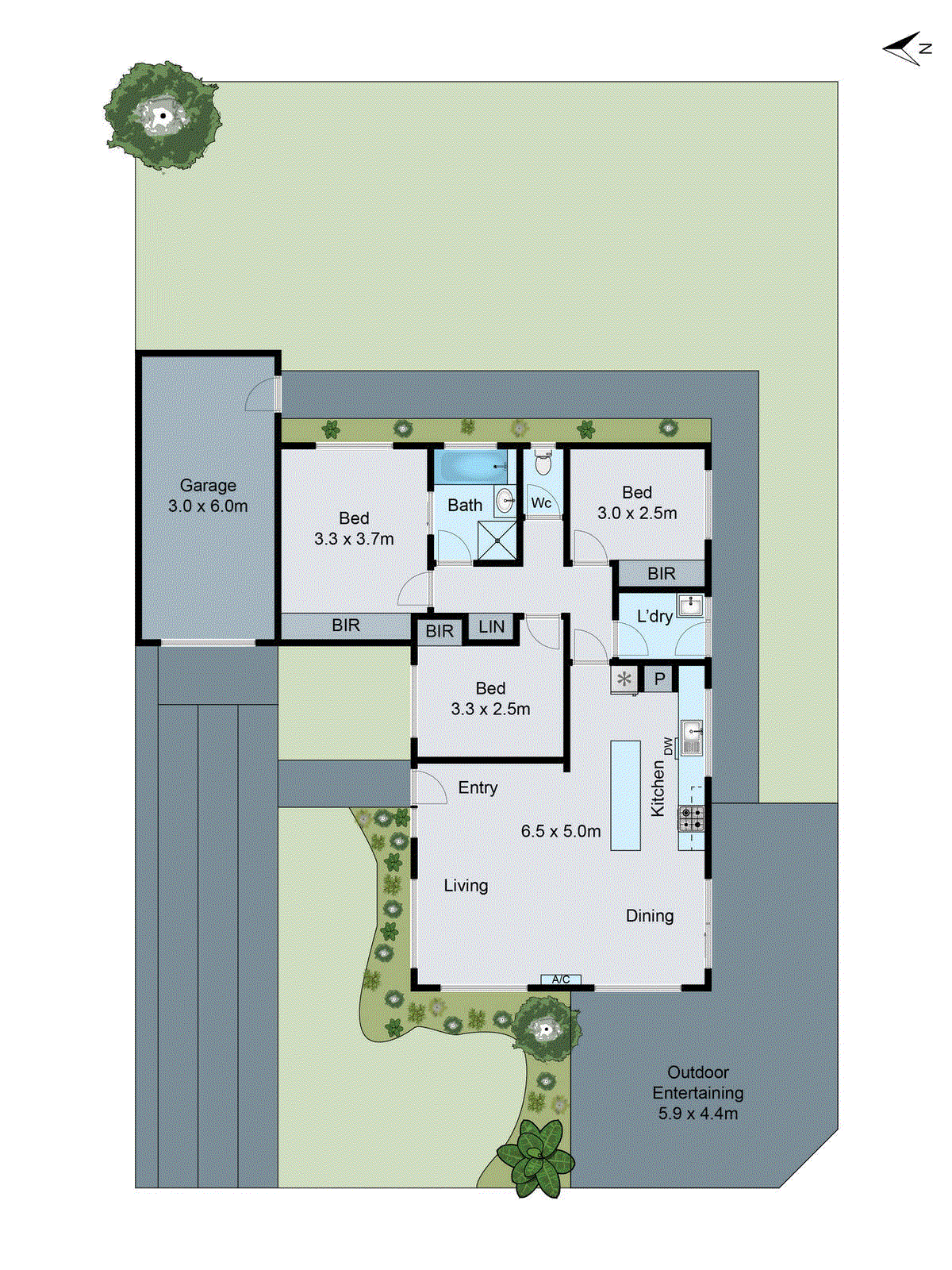 5 Nireeda Close, Moolap VIC 3224 - Floorplan