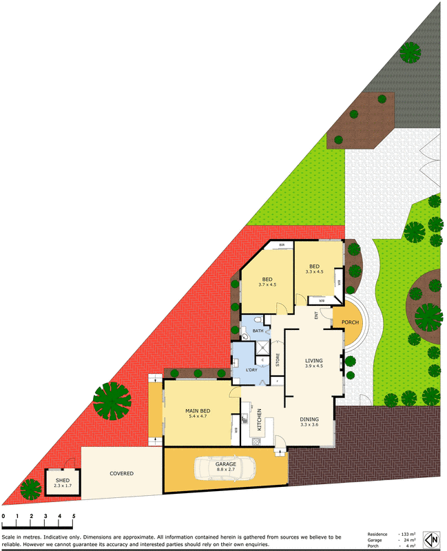 5 North Avenue, Bentleigh VIC 3204 - Floorplan