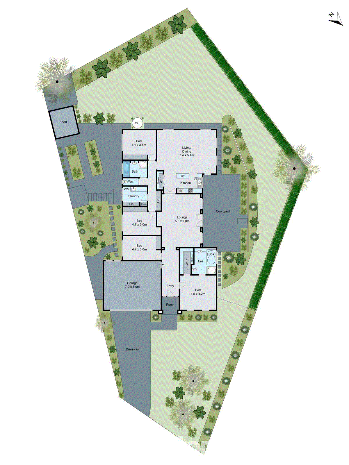 5 Oakview Court, Highton VIC 3216 - Floorplan