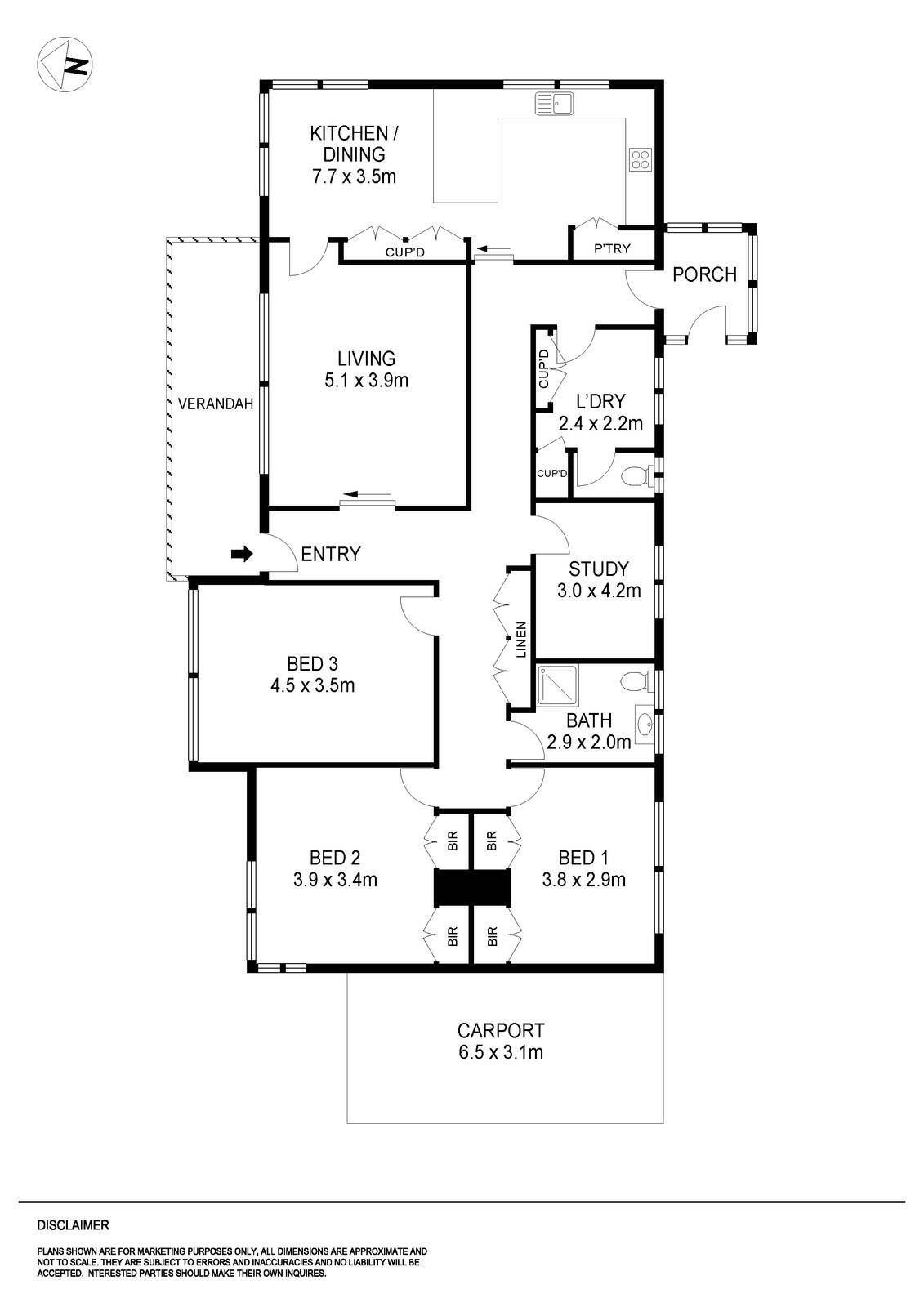 5 Oliver Street, Ballarat East VIC 3350 - Floorplan