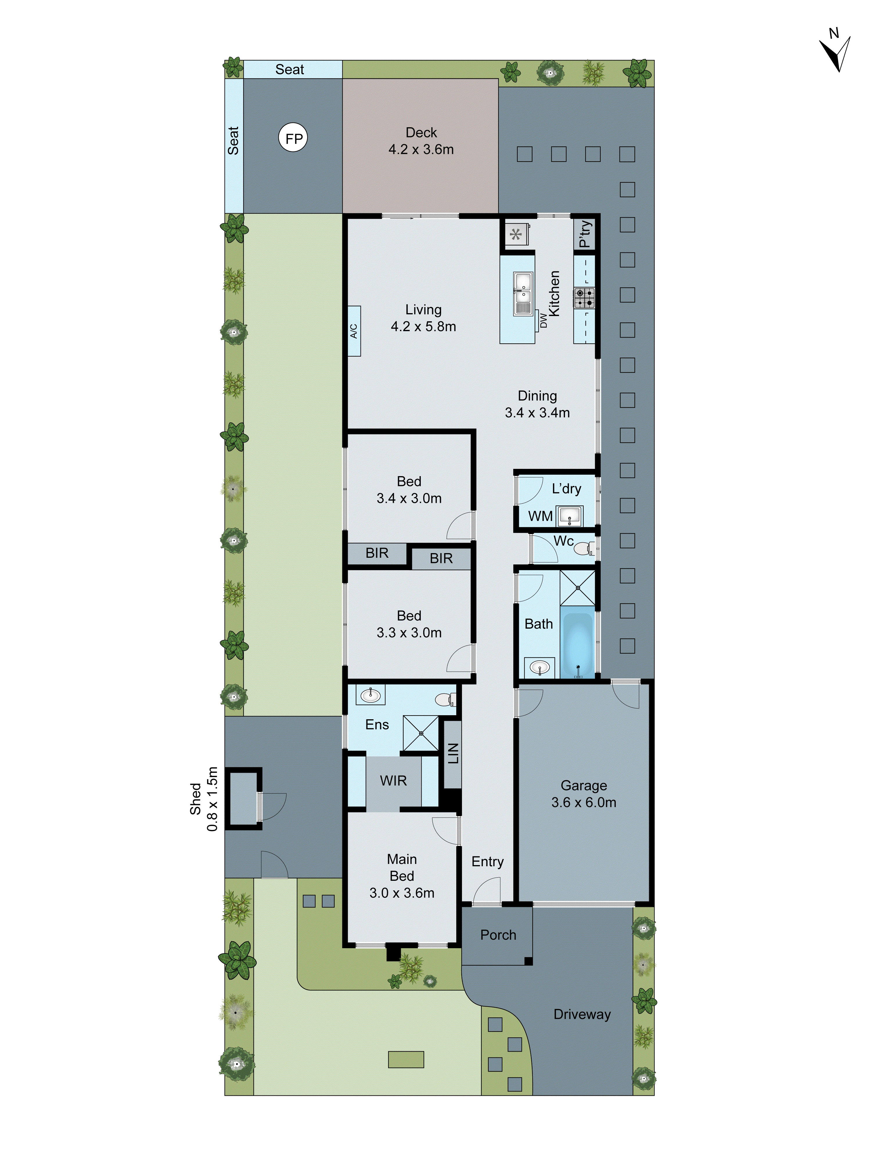 5 Orpington Crescent, Marshall VIC 3216 - Floorplan