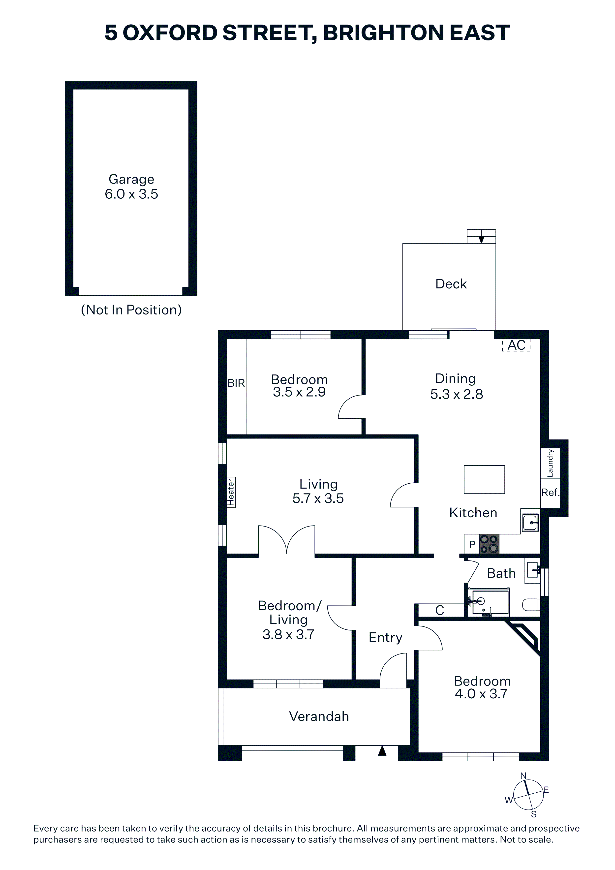 5 Oxford Street, Brighton East VIC 3187 - Floorplan