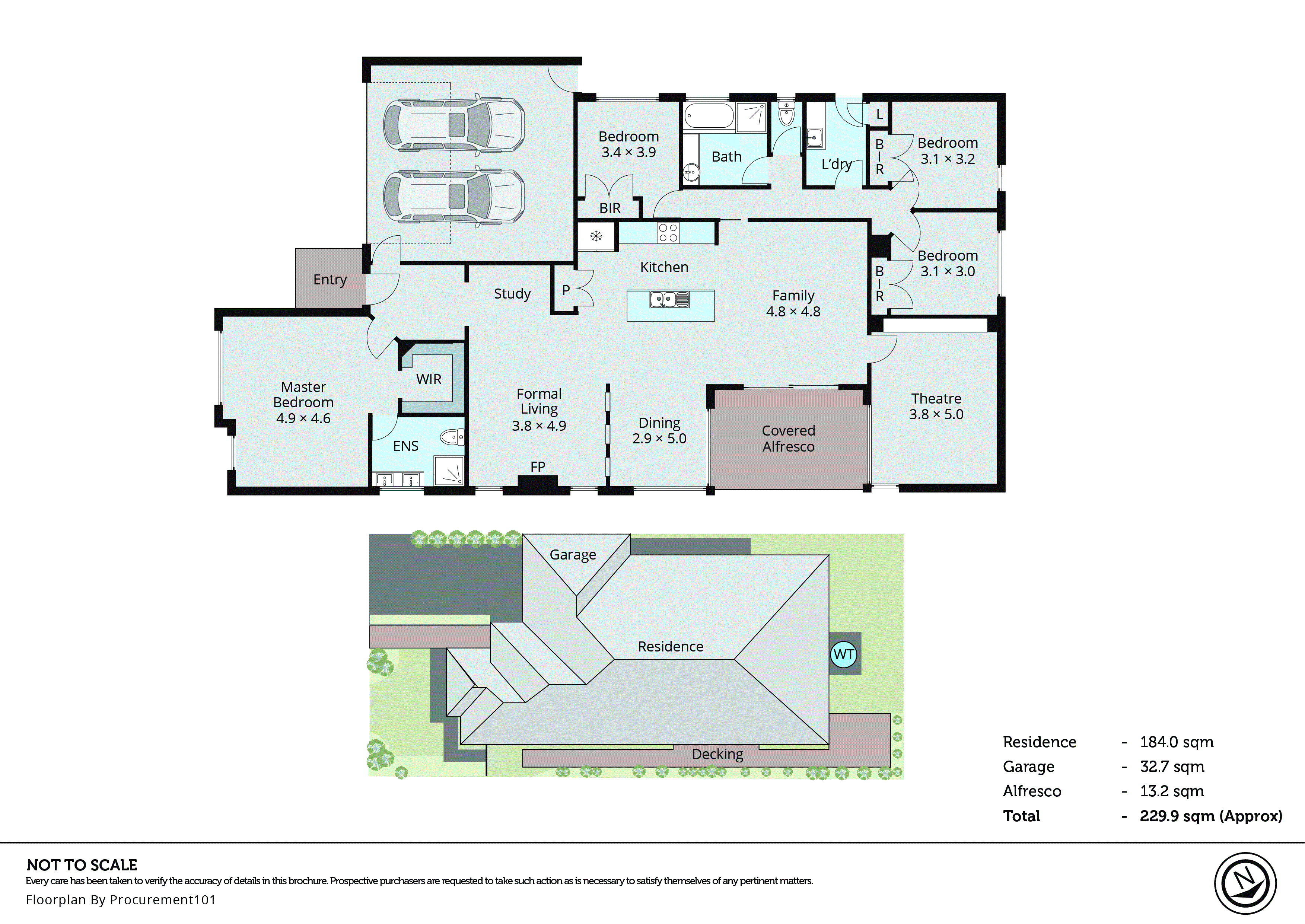 5 Park Way, Keysborough VIC 3173 - Floorplan