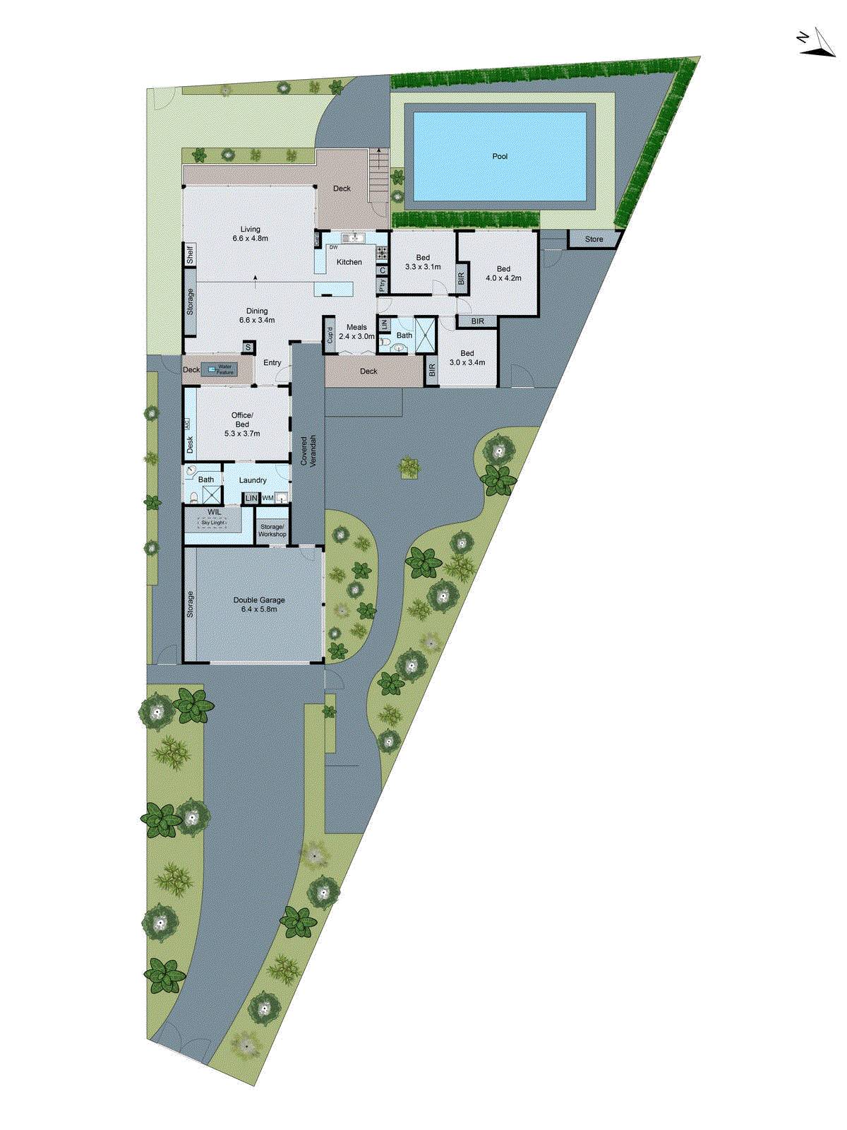 5 Patten Court, Newtown VIC 3220 - Floorplan