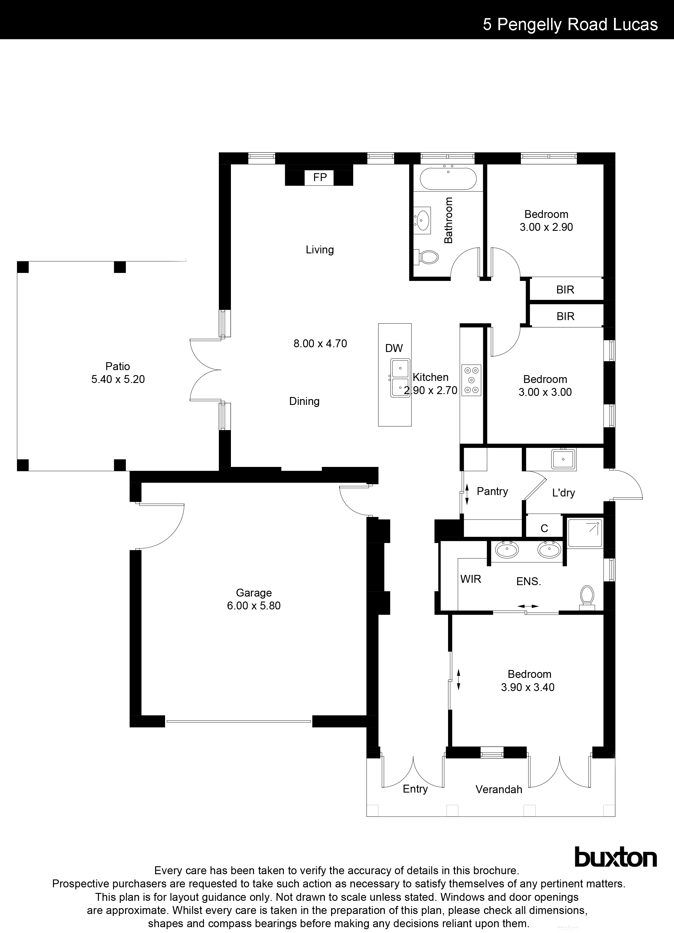 5 Pengelly Road, Lucas VIC 3350 - Floorplan