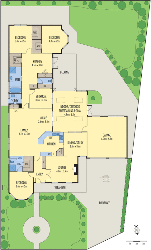 5 Percy Jones Court, Highton VIC 3216 - Floorplan