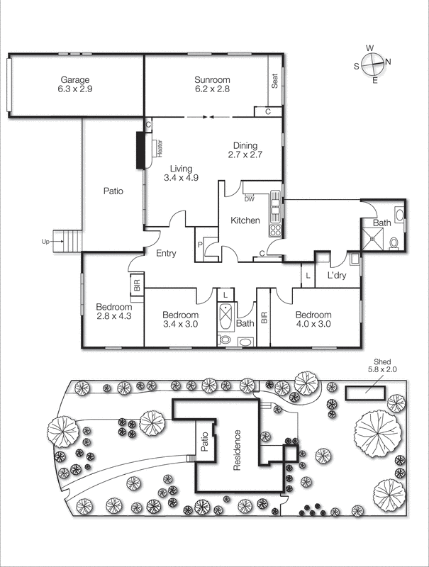 5 Powys Drive, Beaumaris VIC 3193 - Floorplan