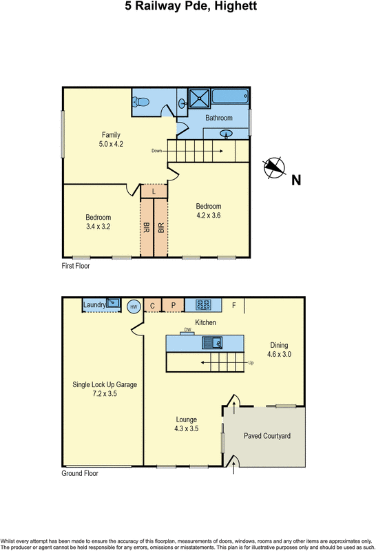 5 Railway Parade, Highett VIC 3190 - Floorplan
