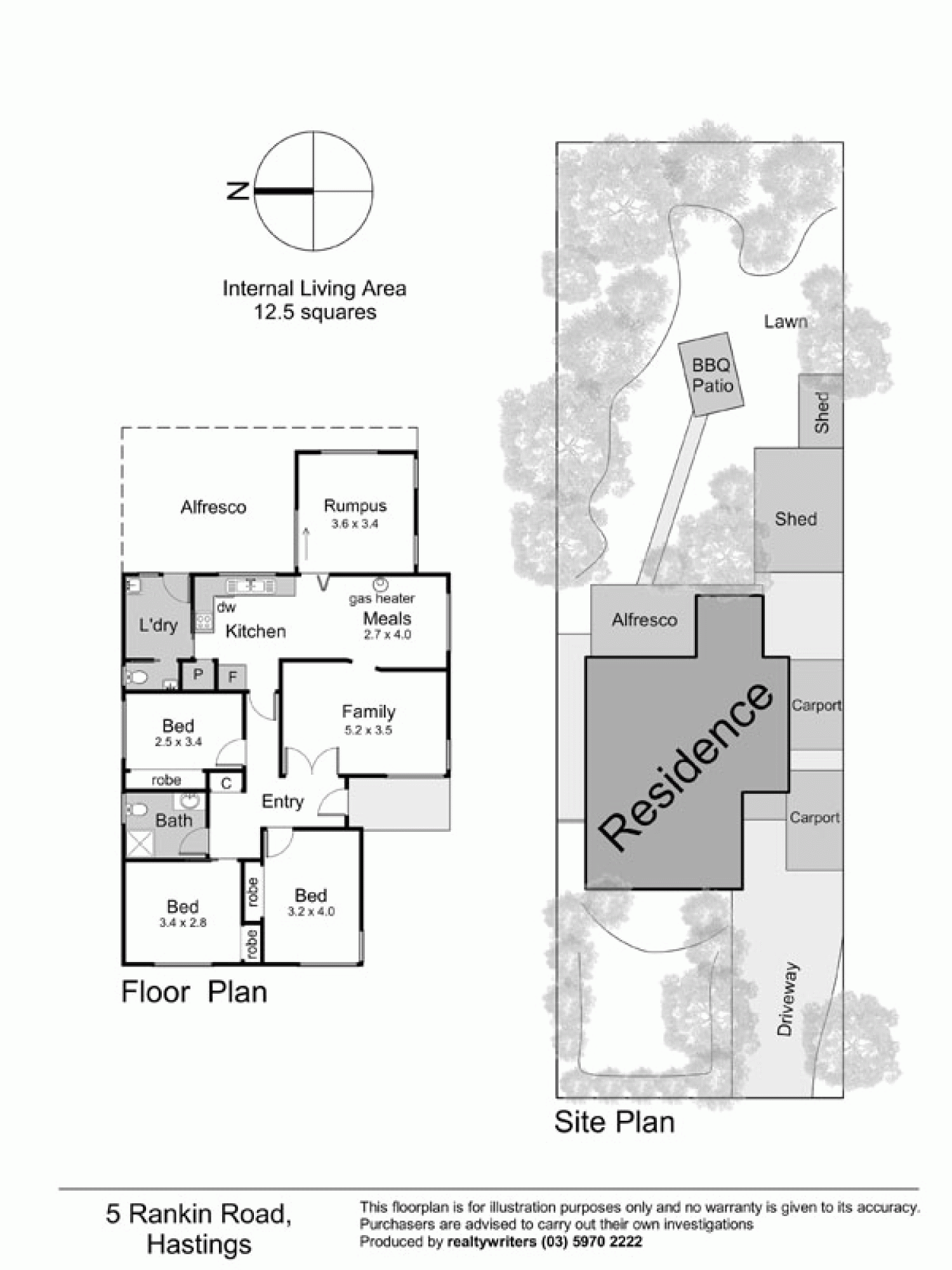 5 Rankin Road, HASTINGS VIC 3915 - Floorplan