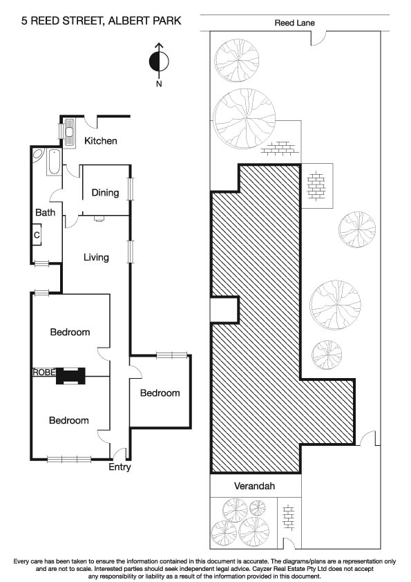 5 Reed Street, ALBERT PARK VIC 3206 - Floorplan
