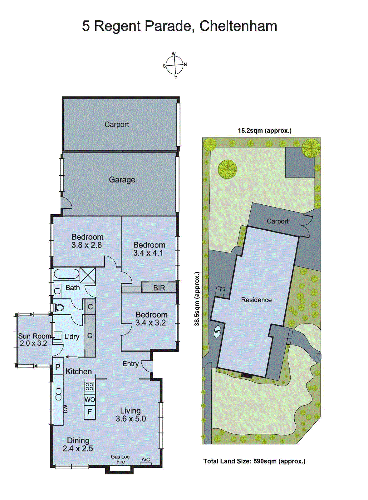 5 Regent Parade, Cheltenham VIC 3192 - Floorplan