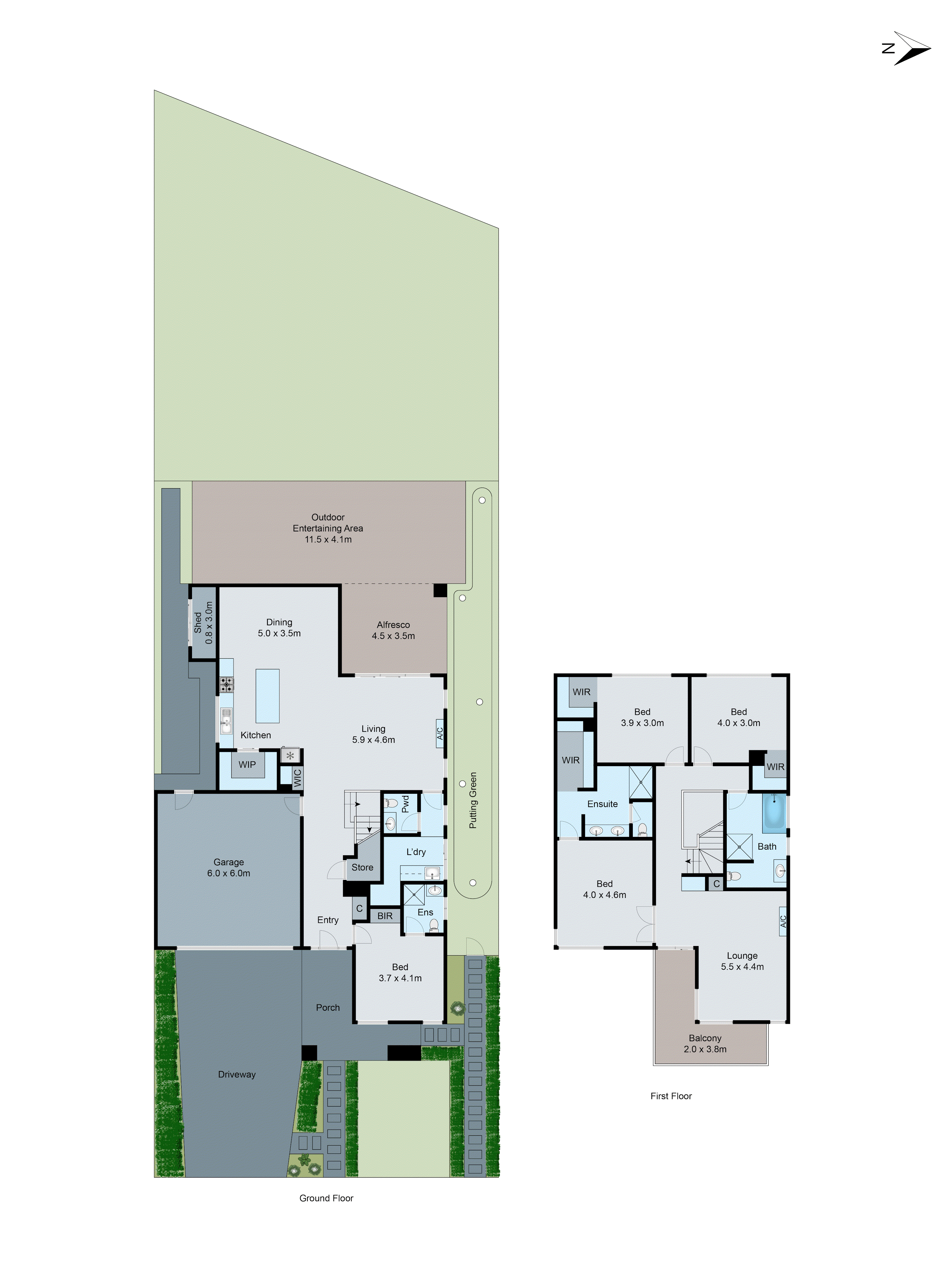 5 Rocky Point Road, Armstrong Creek VIC 3217 - Floorplan